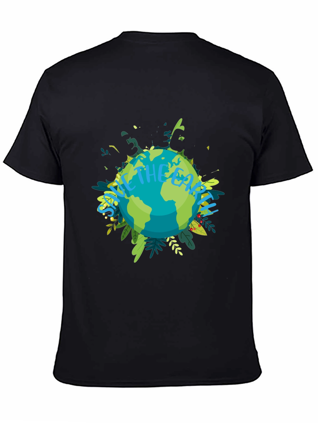 Eco-Friendly Save the Earth Graphic Tee