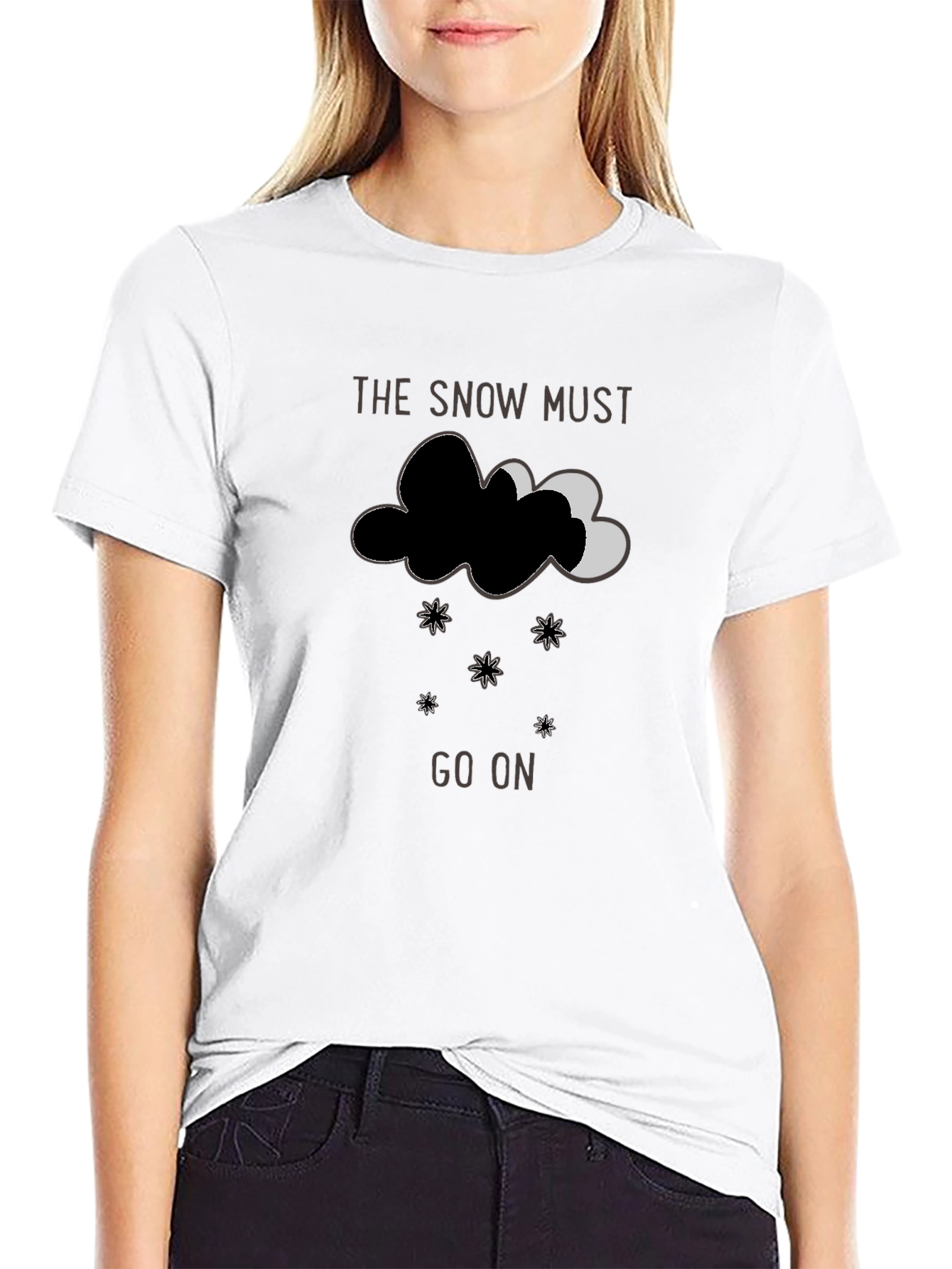 Snow Must Go On Graphic T-Shirt