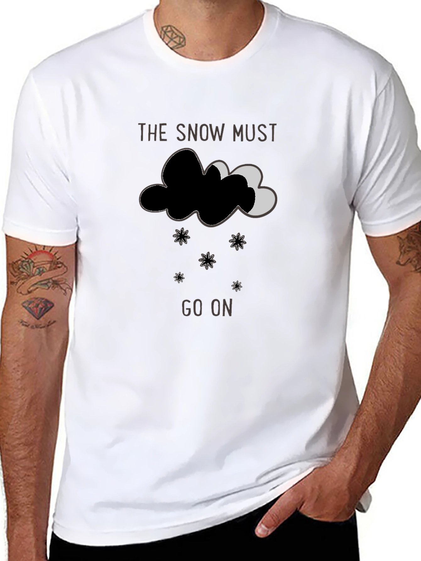 Snow Must Go On Graphic T-Shirt