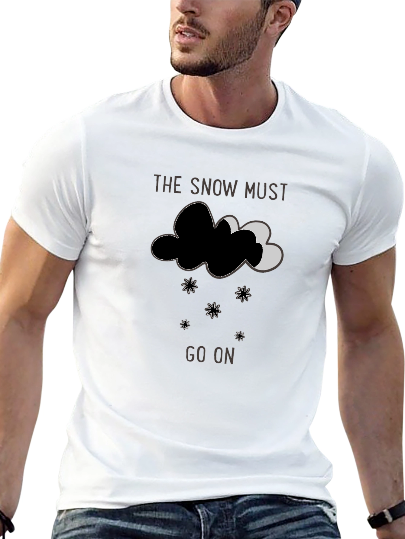 Snow Must Go On Graphic T-Shirt