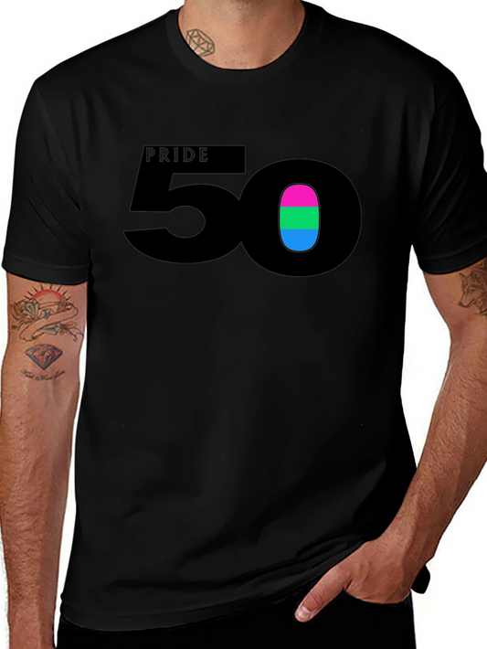 Pride 50 T-Shirt - Pansexual Pride