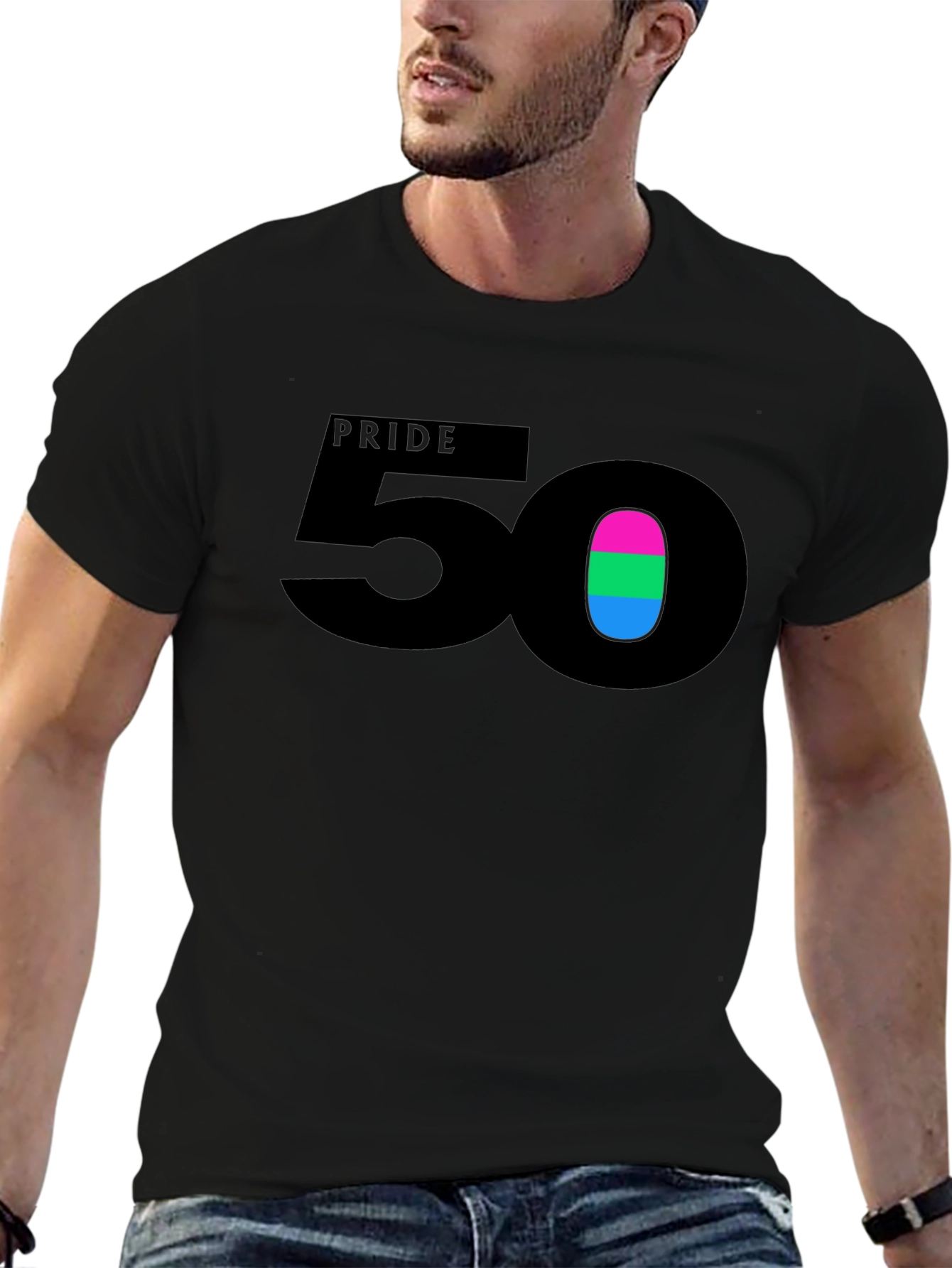 Pride 50 T-Shirt - Pansexual Pride