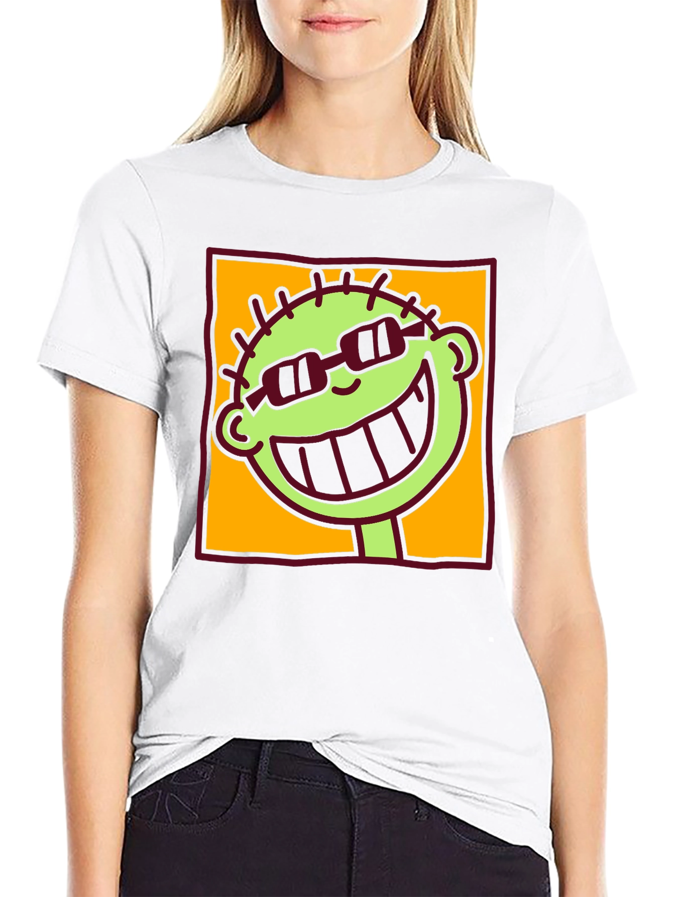 Cartoon Graphic Tee - Cool Dude