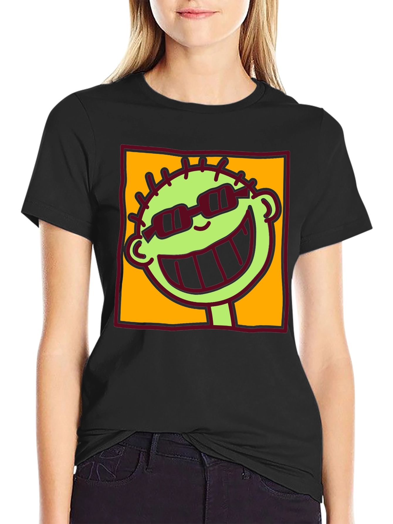 Cartoon Graphic Tee - Cool Dude