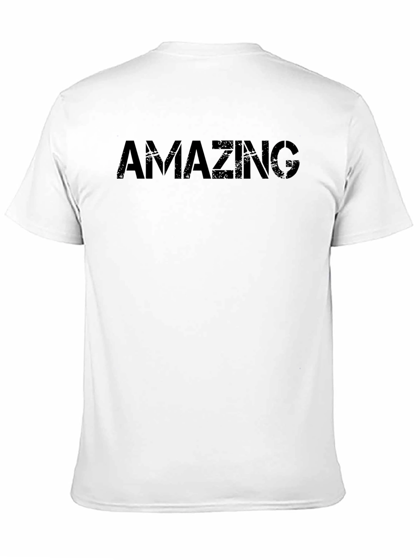 Amazing Graphic Tee - Mens Black T-Shirt