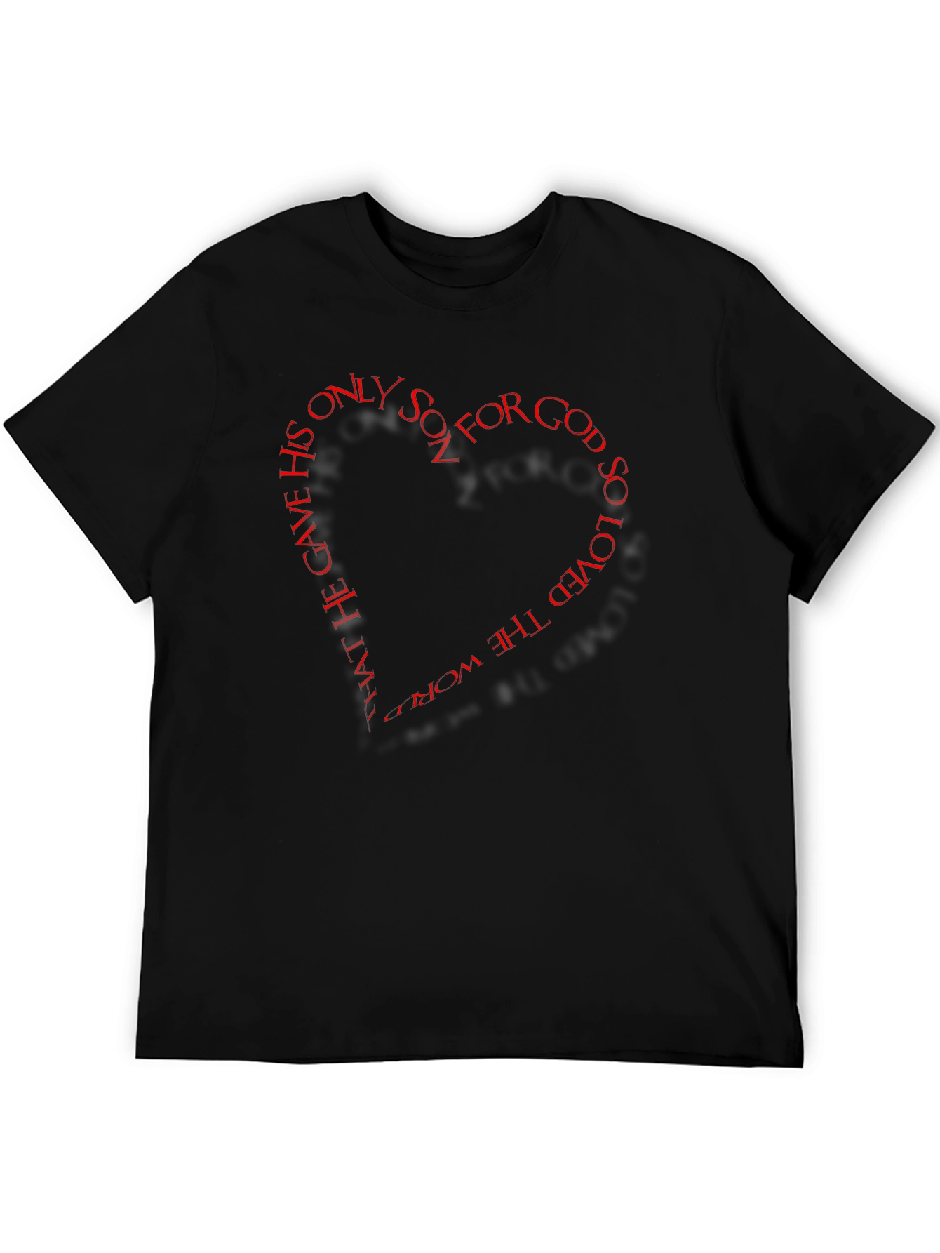God So Loved The World Heart Tee