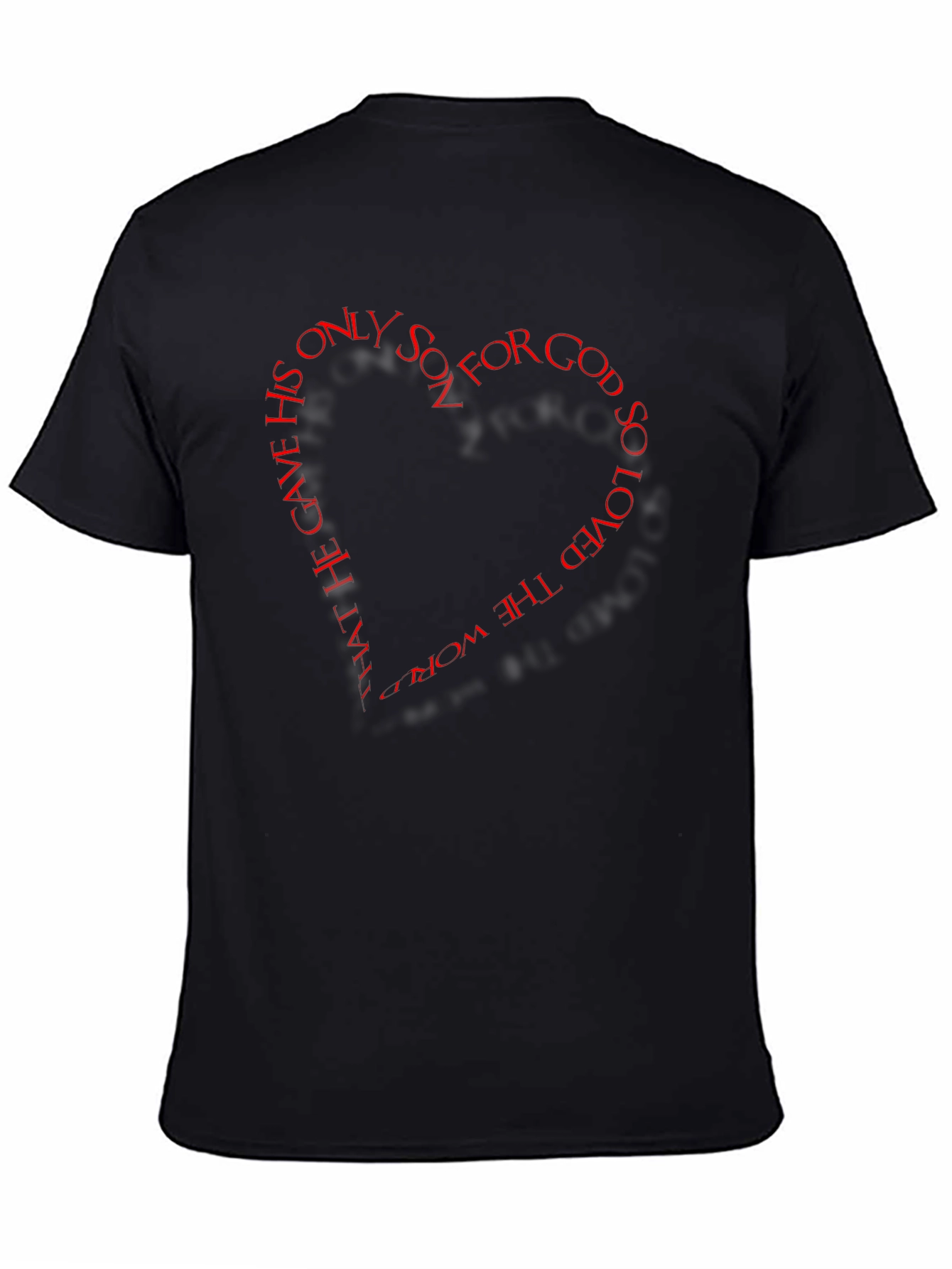 God So Loved The World Heart Tee
