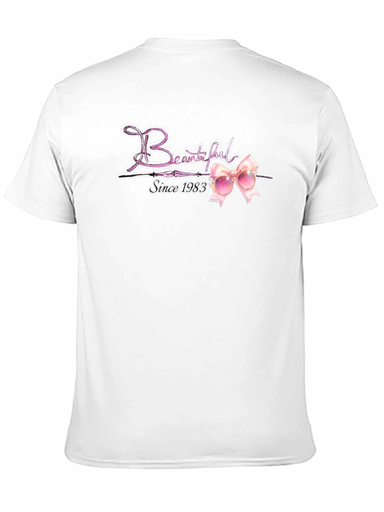 Beautiful Since 1983 Pink Ribbon T-Shirt