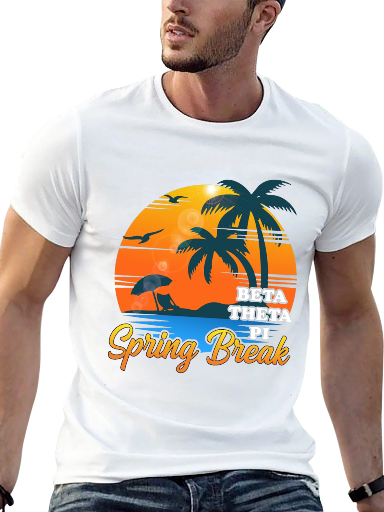 Beta Theta Pi Spring Break Black T-Shirt