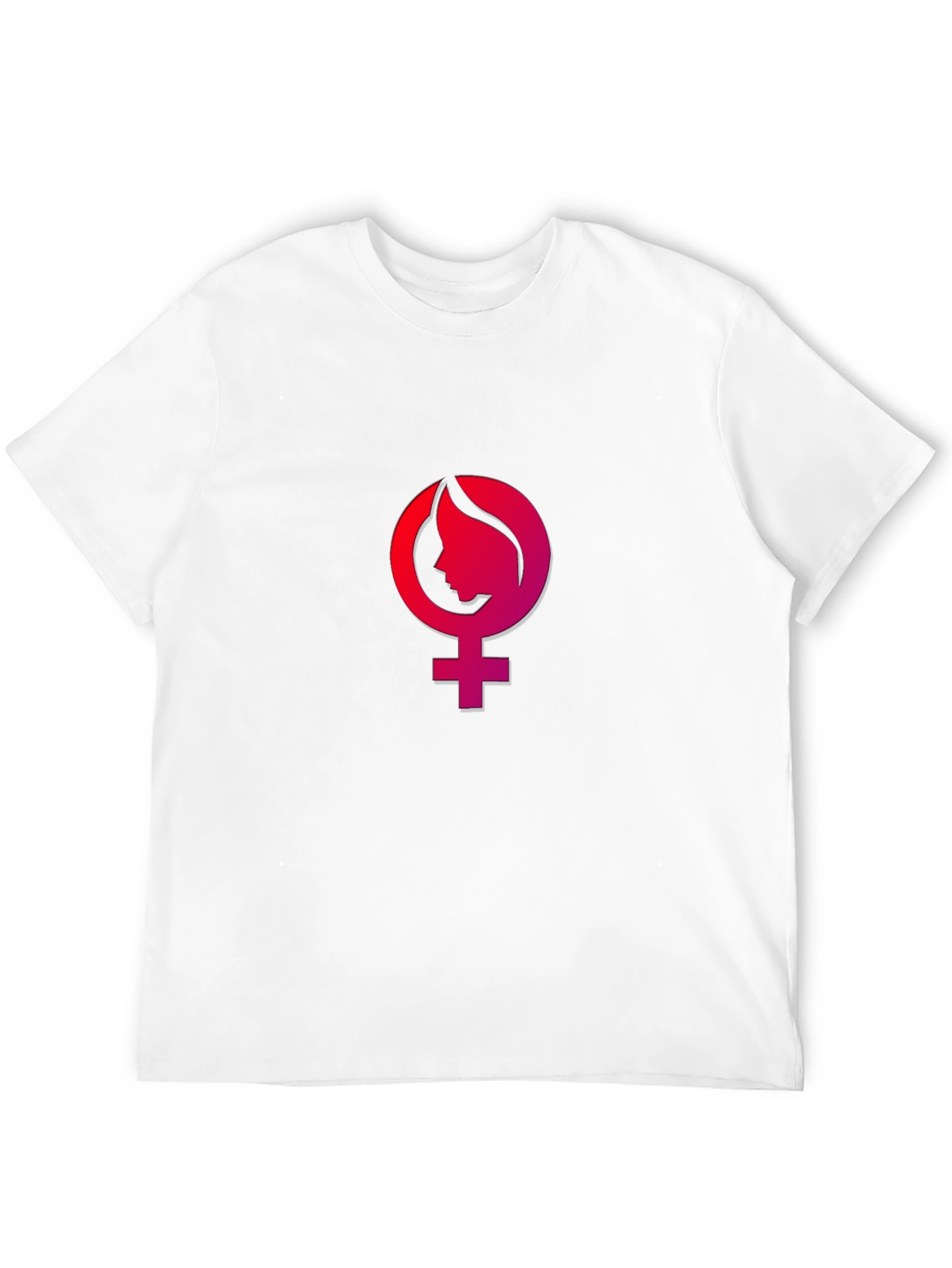 Feminist Venus Symbol T-Shirt - Stylish Black Tee