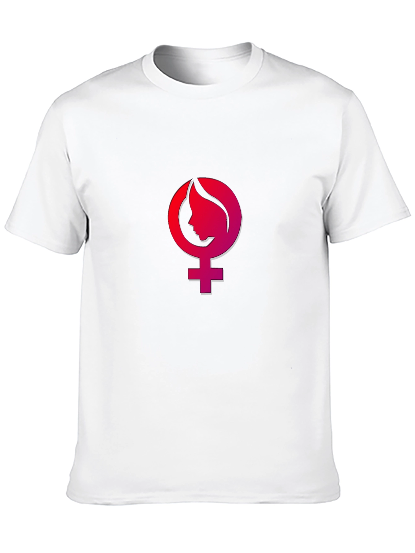 Feminist Venus Symbol T-Shirt - Stylish Black Tee