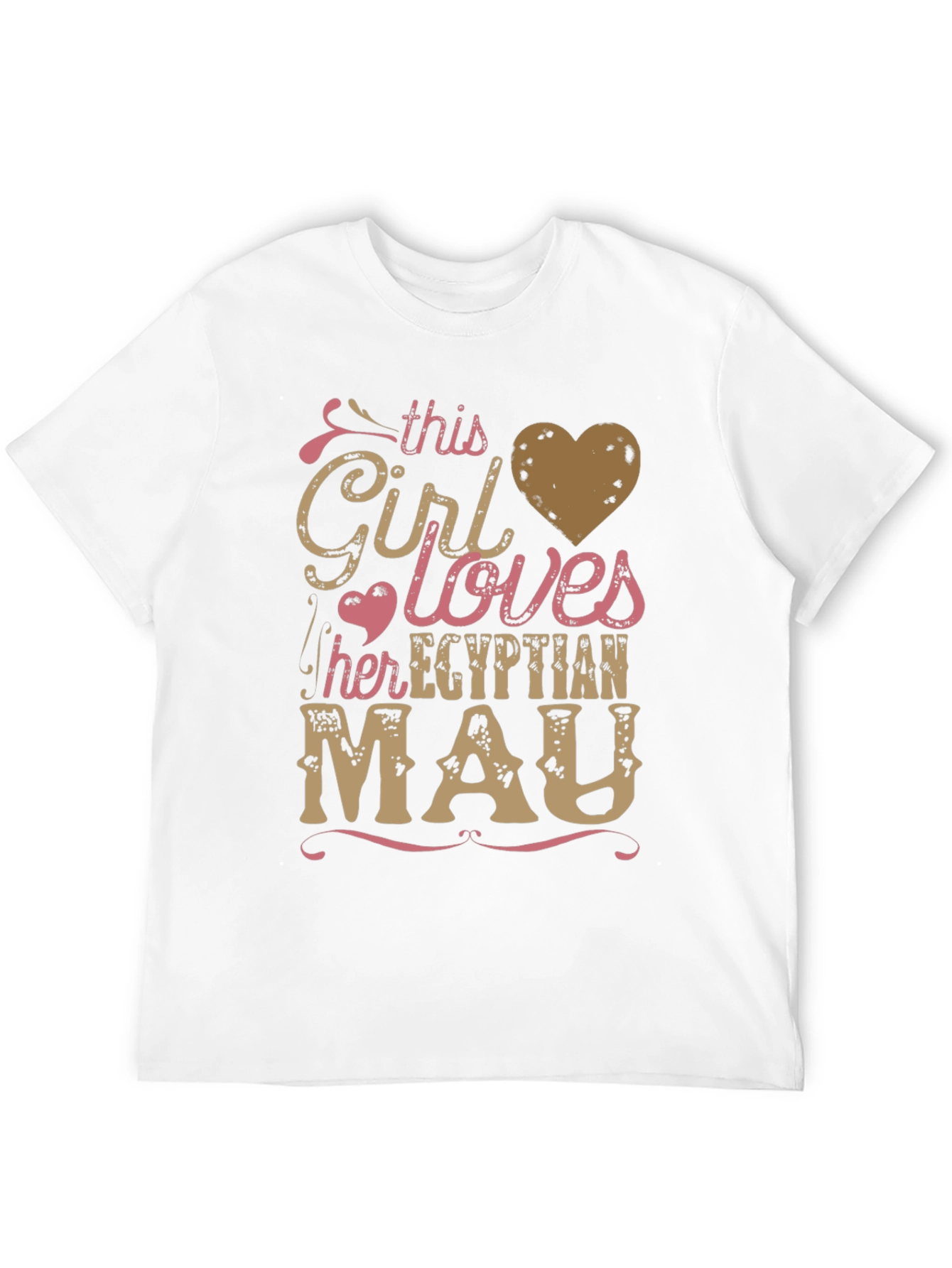 Girl Loves Egyptian Mau T-Shirt