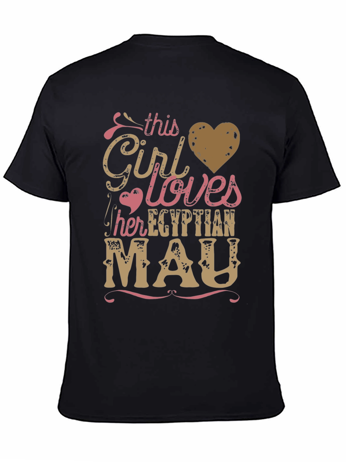 Girl Loves Egyptian Mau T-Shirt