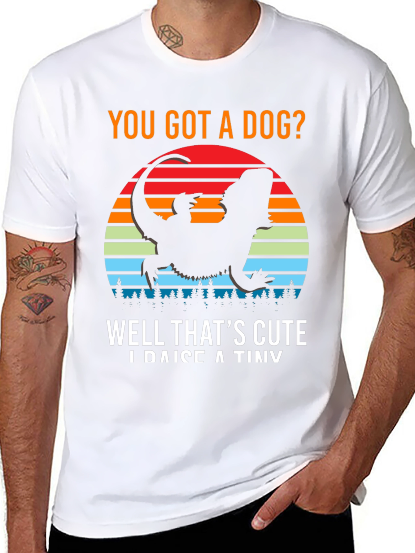 Funny Bearded Dragon Pet Owner T-Shirt