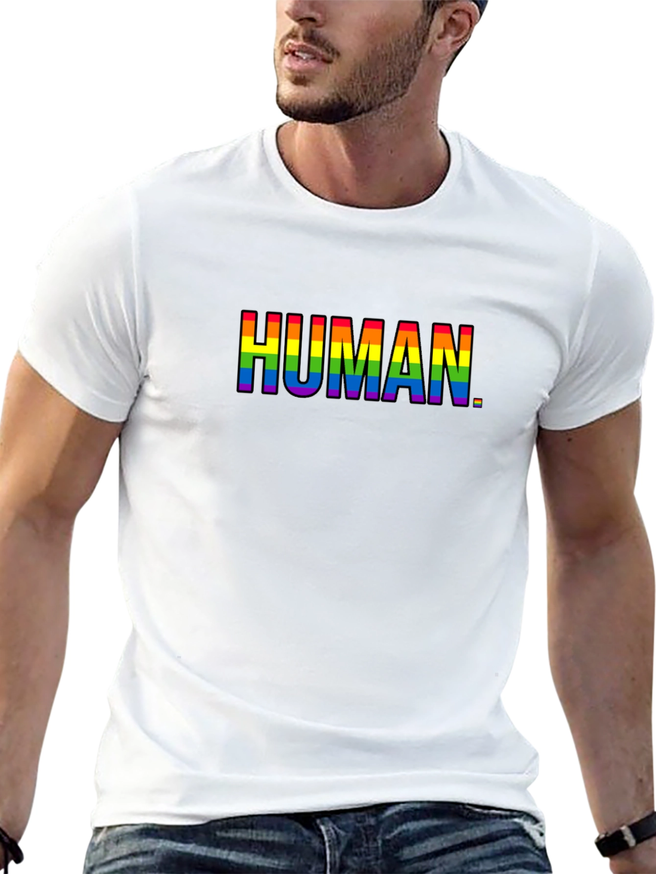 Human Pride Rainbow T-Shirt