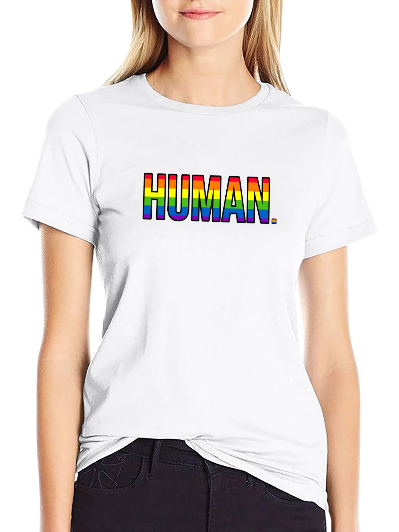 Human Pride Rainbow T-Shirt