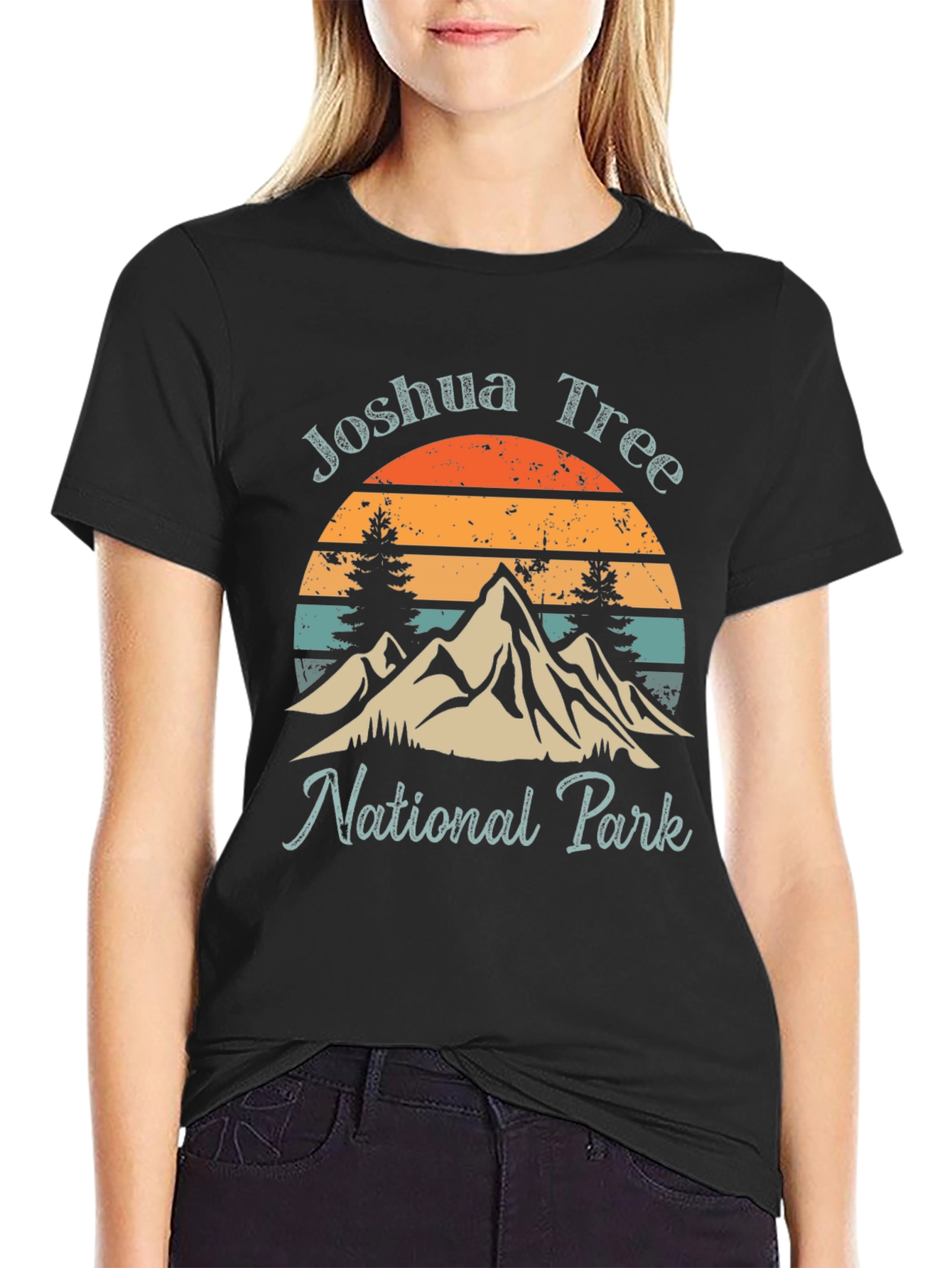 Joshua Tree National Park T-Shirt - Retro Design