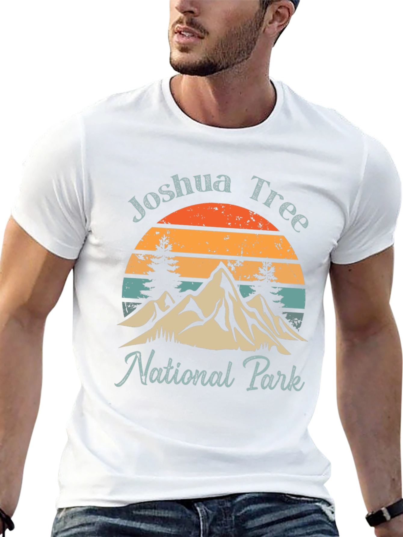 Joshua Tree National Park T-Shirt - Retro Design