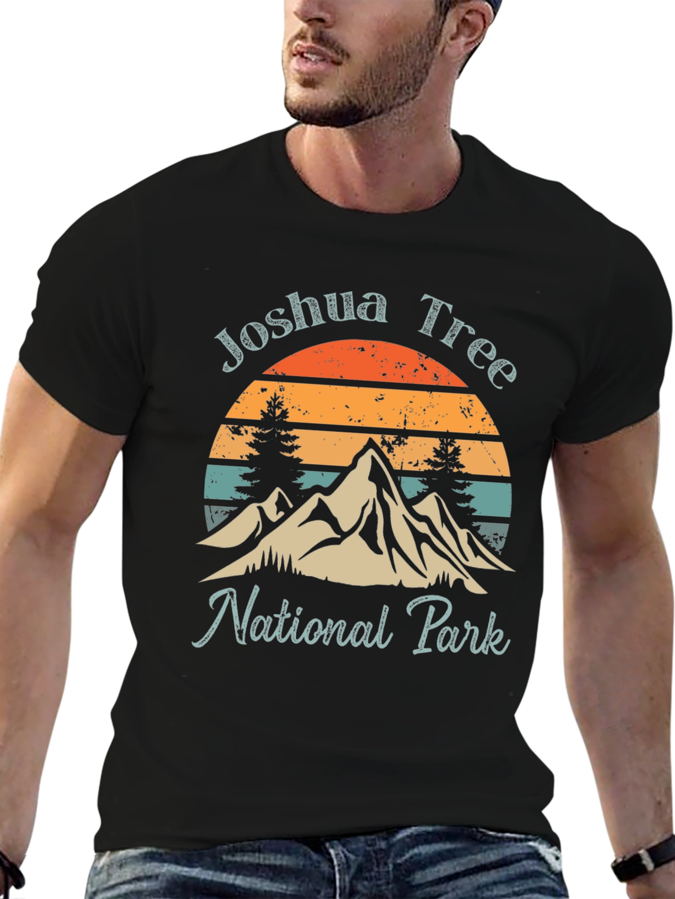 Joshua Tree National Park T-Shirt - Retro Design