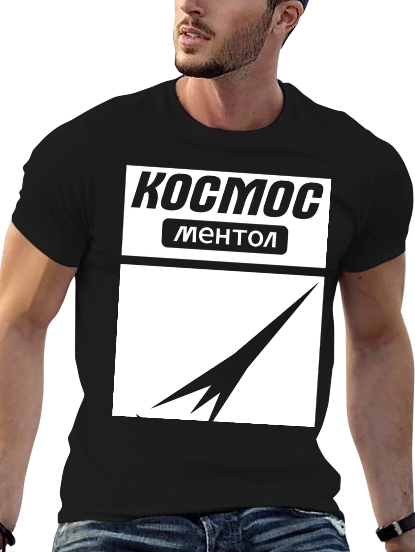 Cosmos Menthol T-Shirt - Retro Design