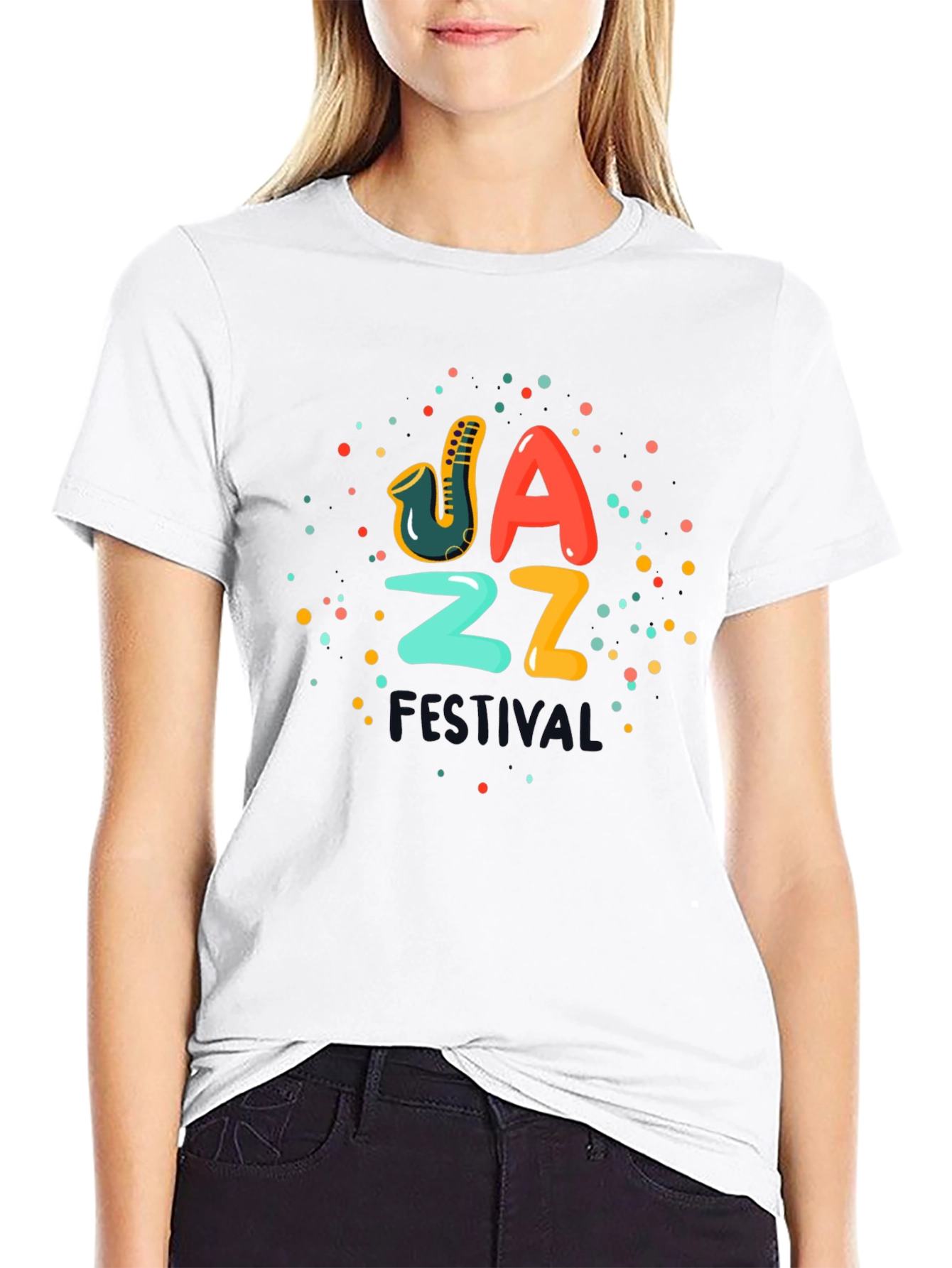Jazz Festival Graphic T-Shirt