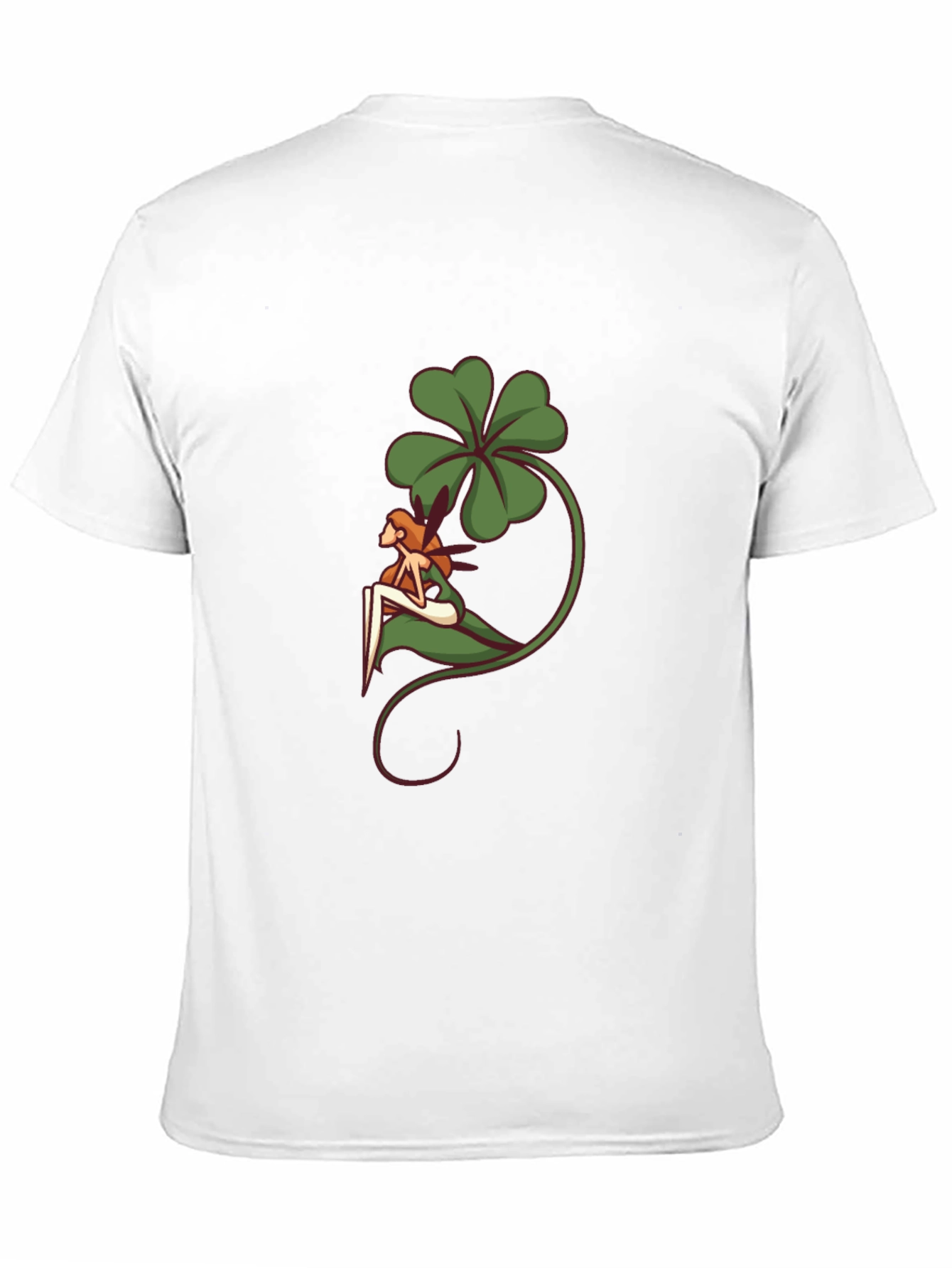 Lucky Fairy Graphic T-Shirt - Black Cotton Tee