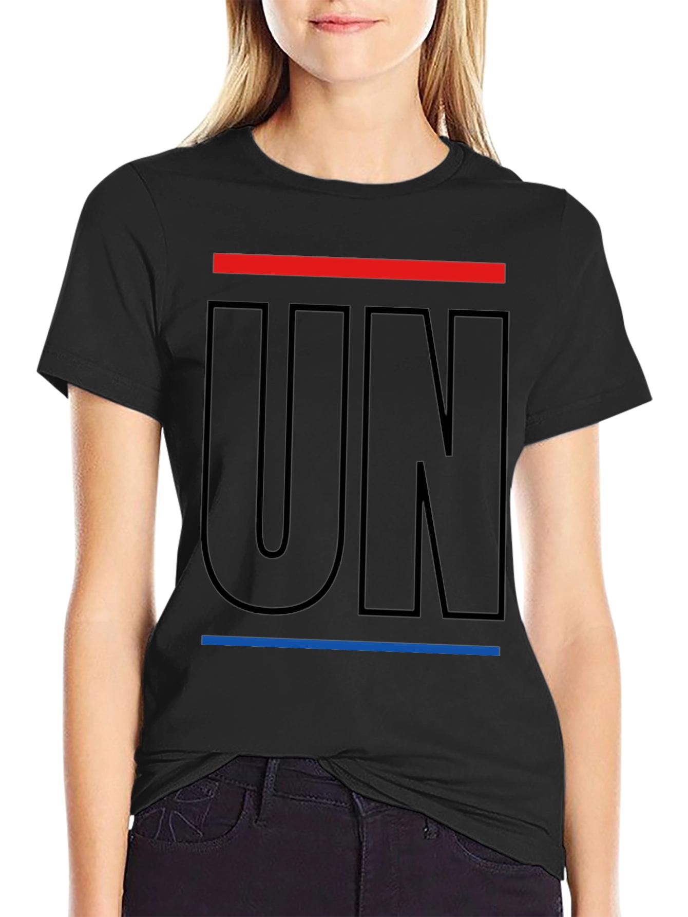Bold UN Graphic Tee - Modern Streetwear