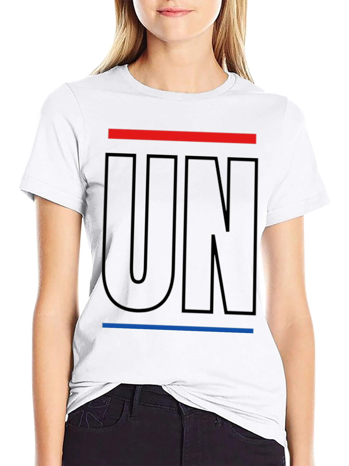 Bold UN Graphic Tee - Modern Streetwear