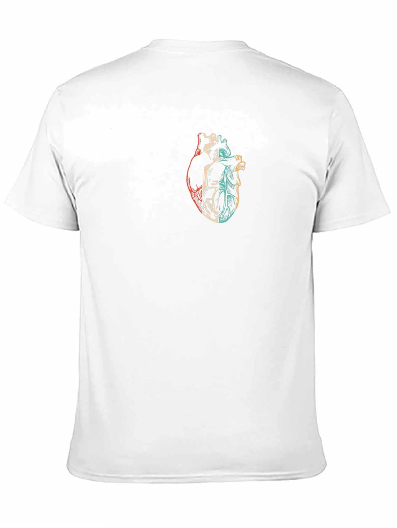 Anatomical Heart Graphic Tee - Stylish & Unique