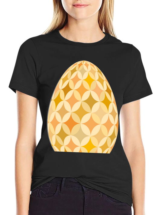 Retro Easter Egg Graphic Tee - Stylish Holiday Apparel