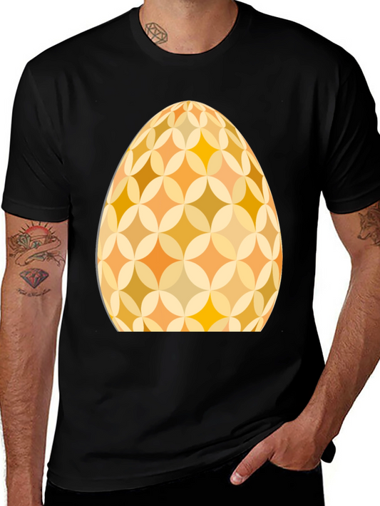 Retro Easter Egg Graphic Tee - Stylish Holiday Apparel