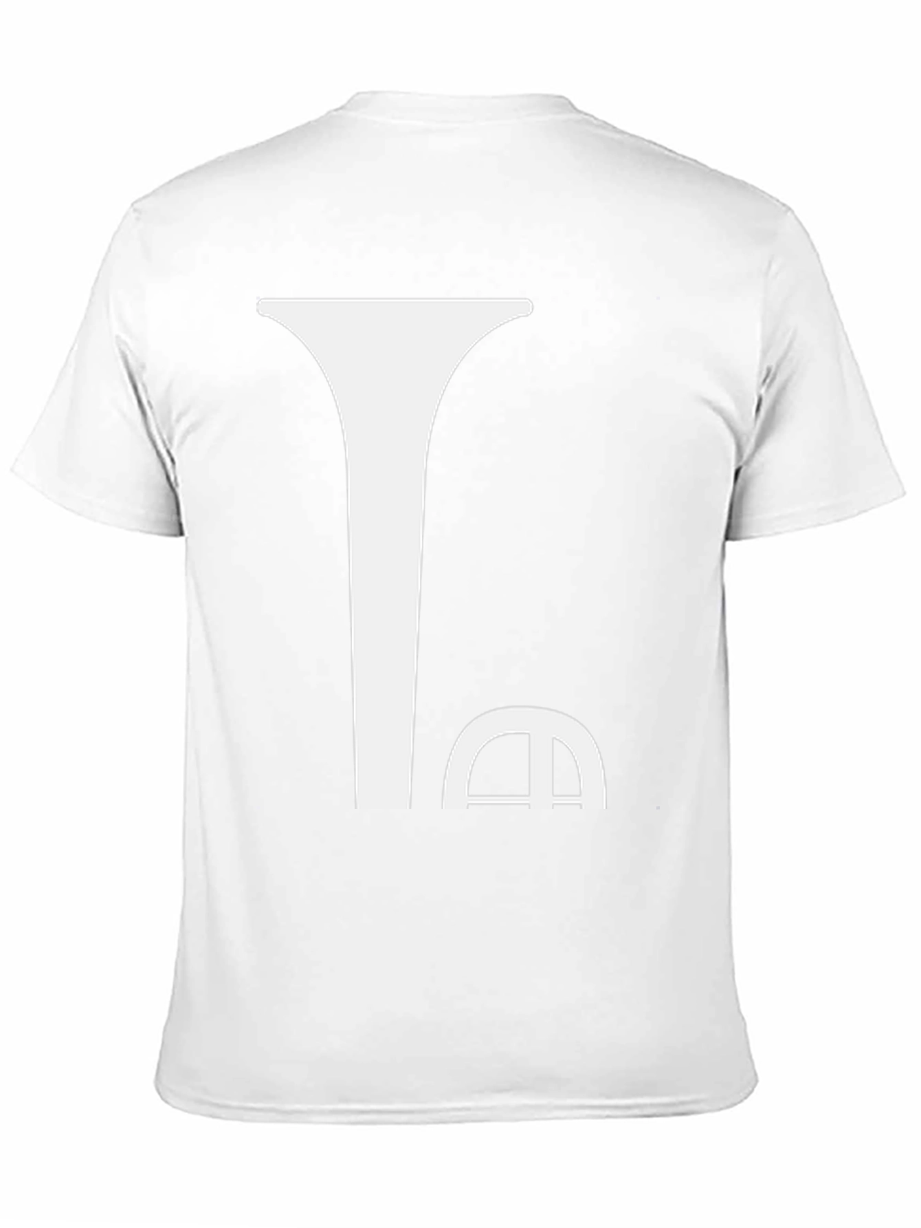 Abstract Funnel Black T-Shirt