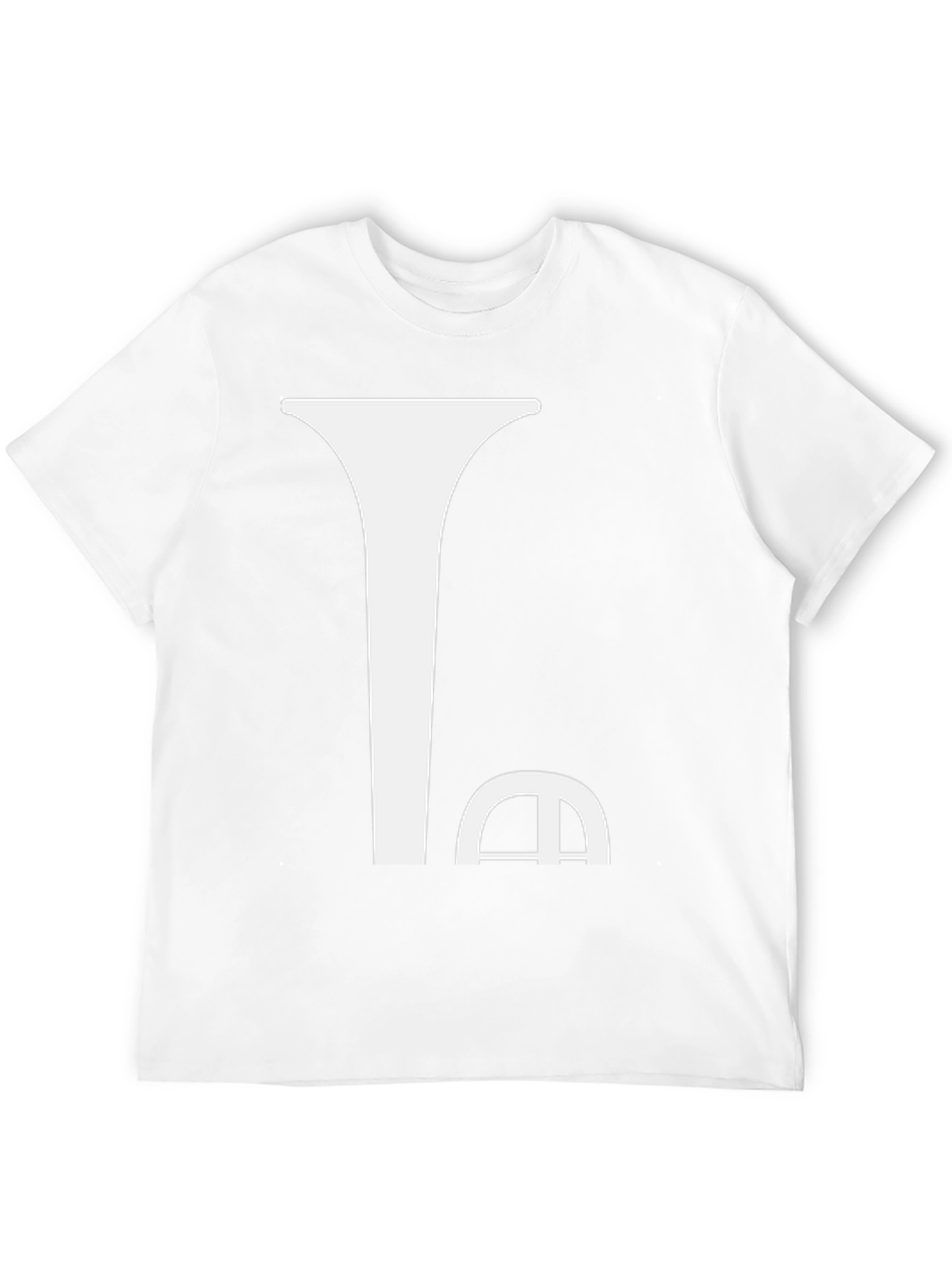 Abstract Funnel Black T-Shirt