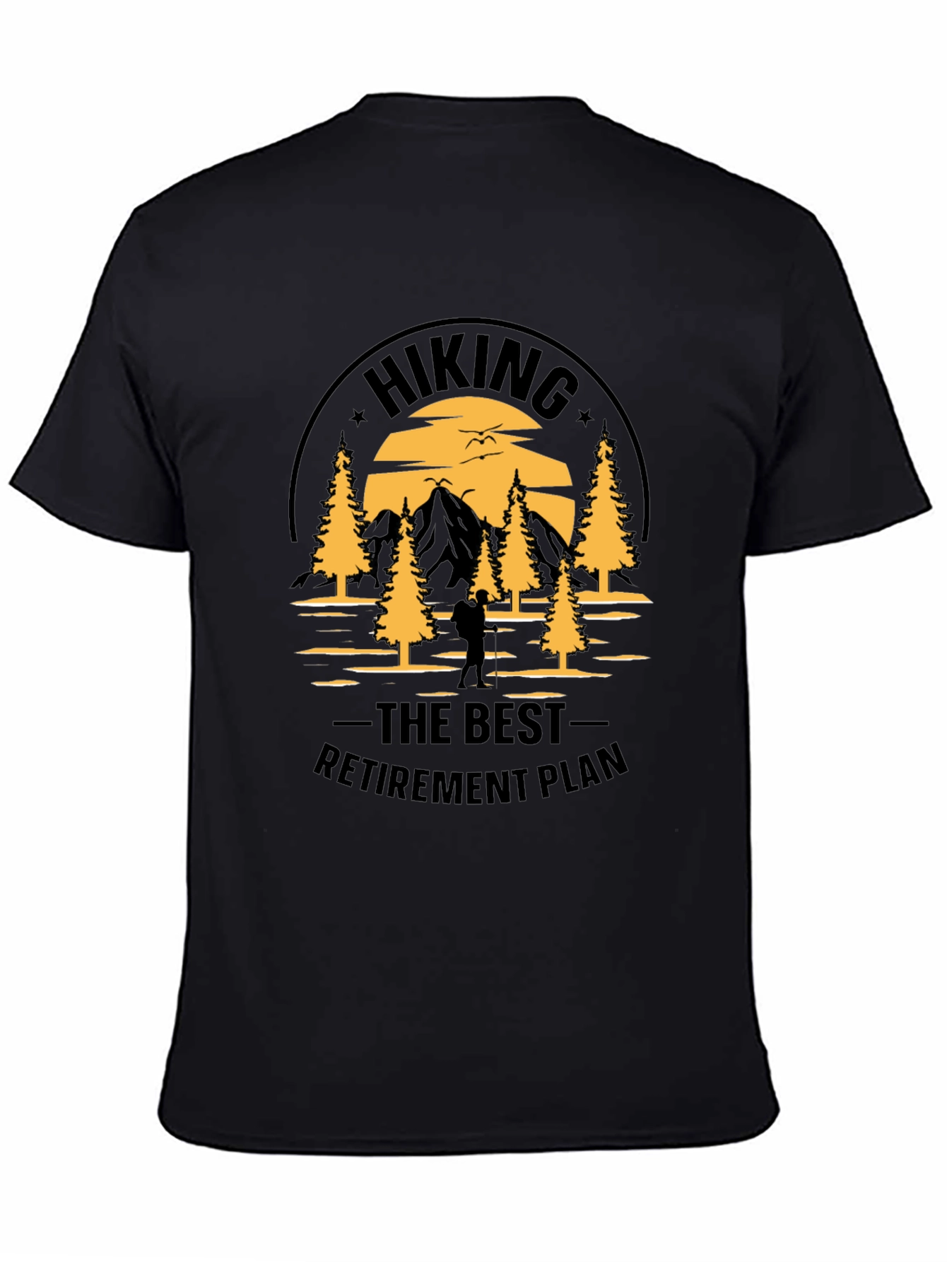 Hiking Retirement Plan Graphic Tee