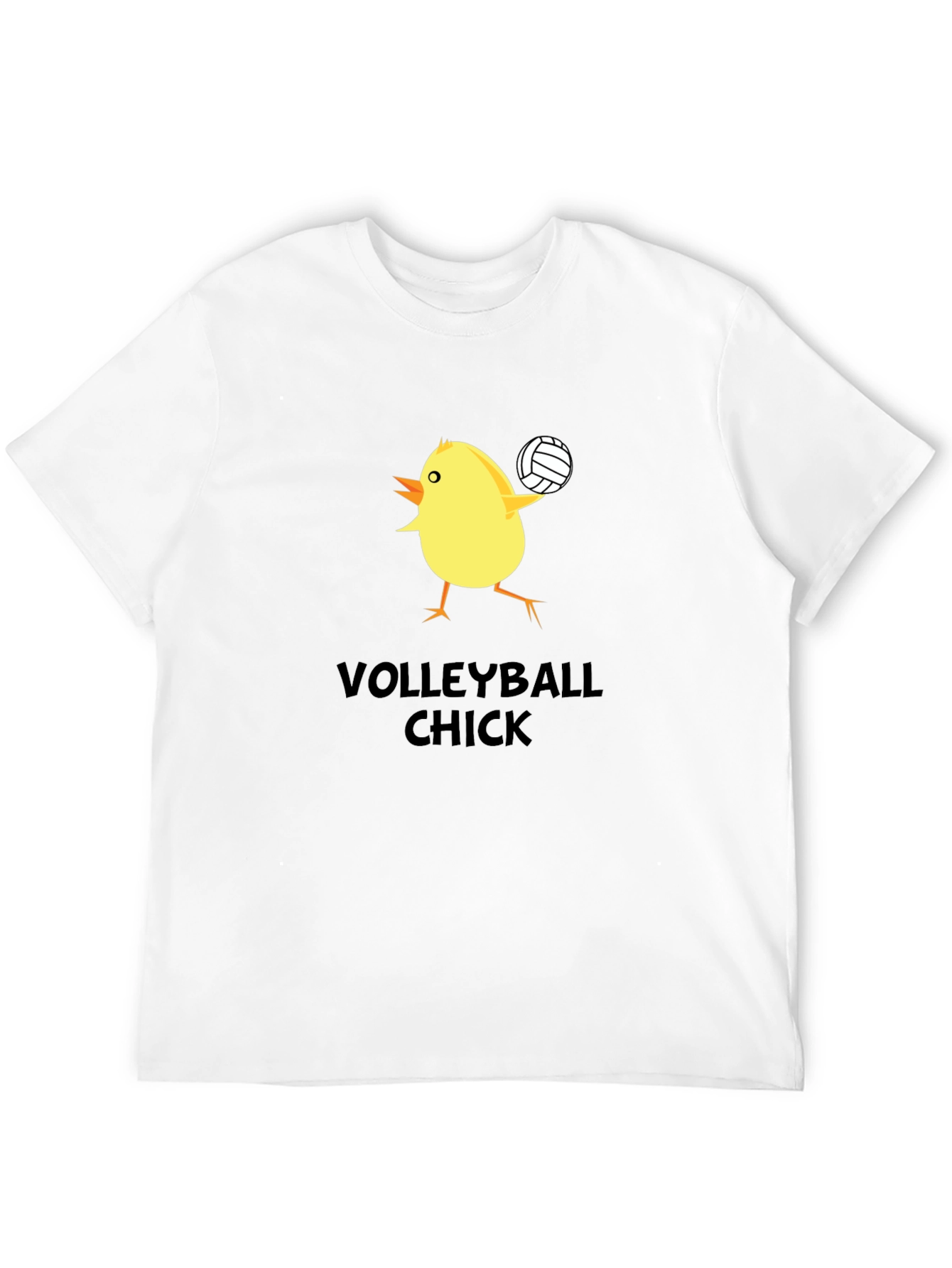 Volleyball Chick T-Shirt - Sporty & Fun Design