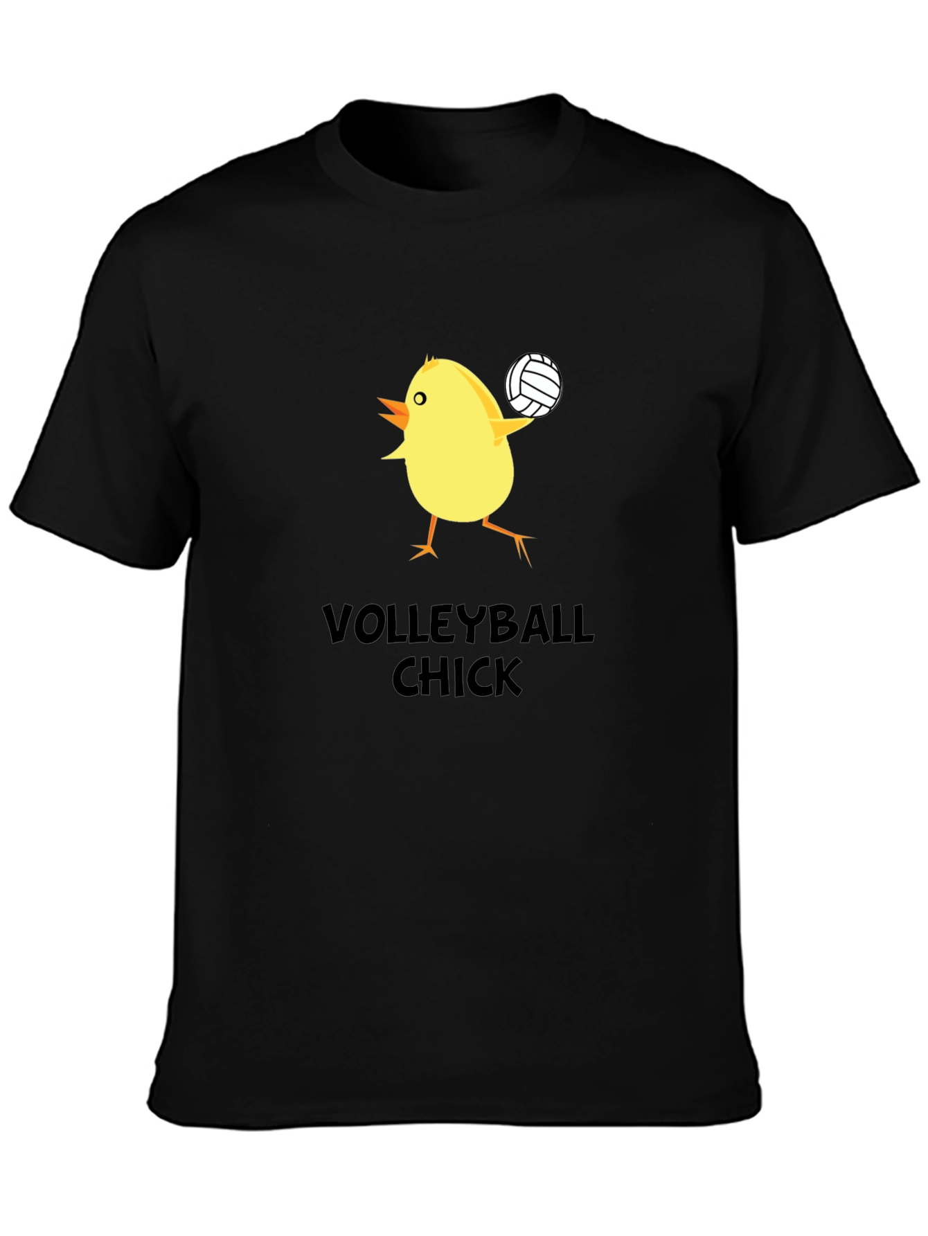 Volleyball Chick T-Shirt - Sporty & Fun Design