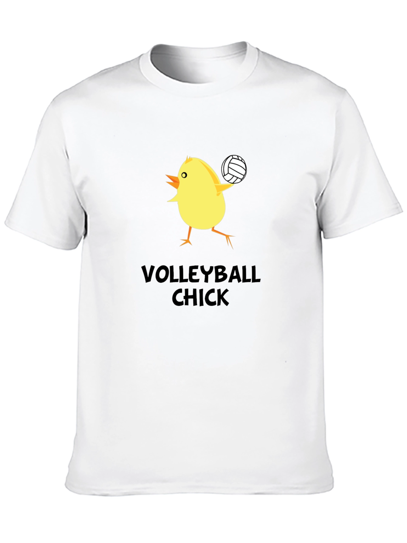 Volleyball Chick T-Shirt - Sporty & Fun Design