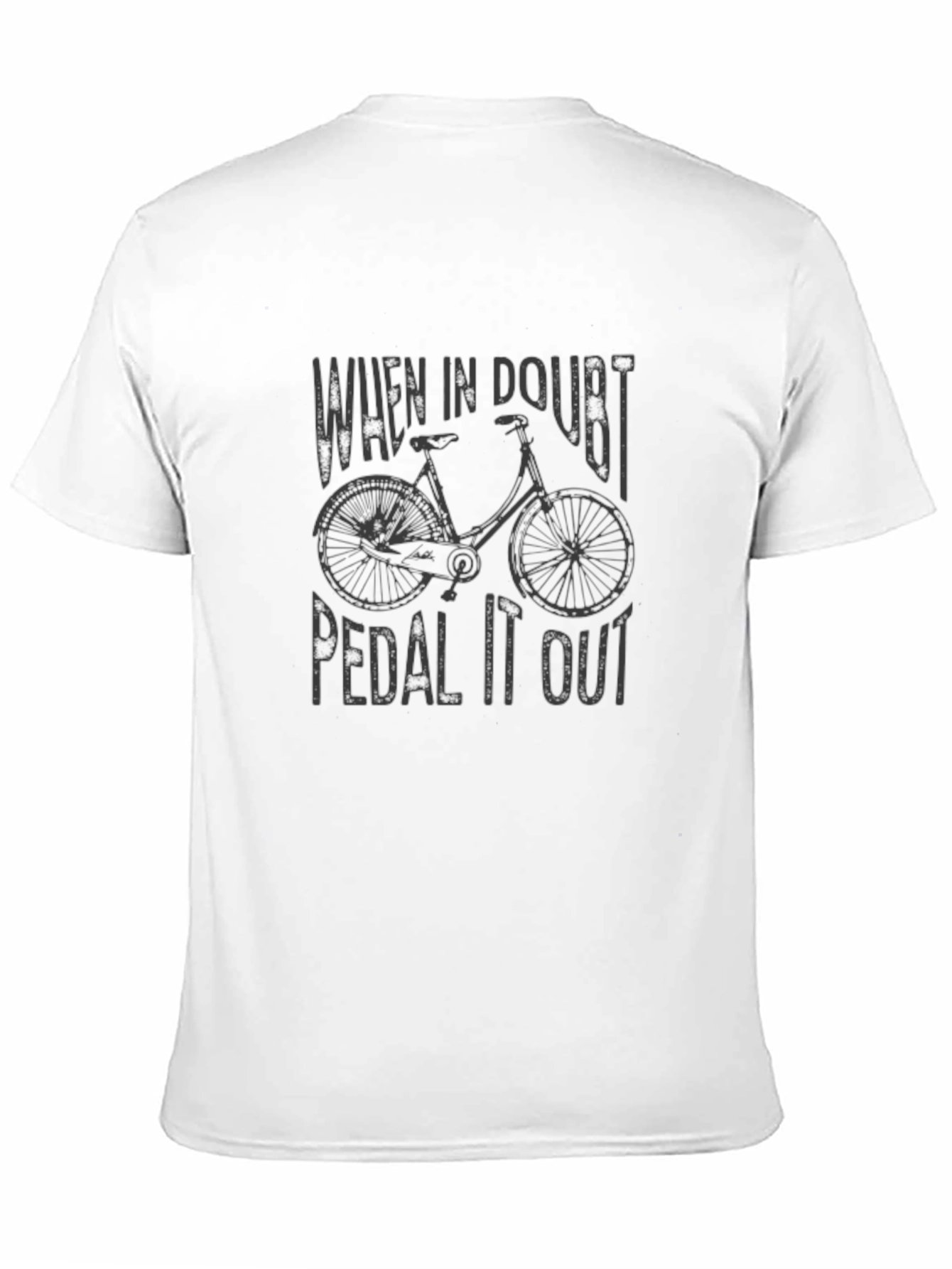 When In Doubt Pedal It Out - Unisex T-Shirt