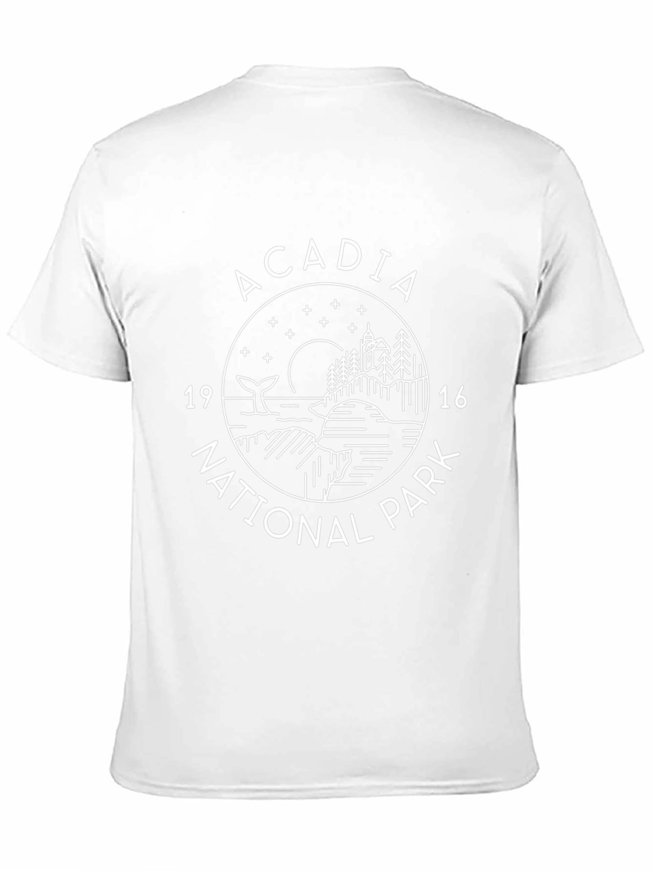 Acadia National Park Graphic Tee - Black