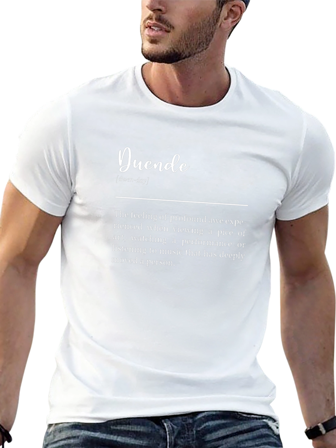 Duende Definition T-Shirt - Profound Awe & Art
