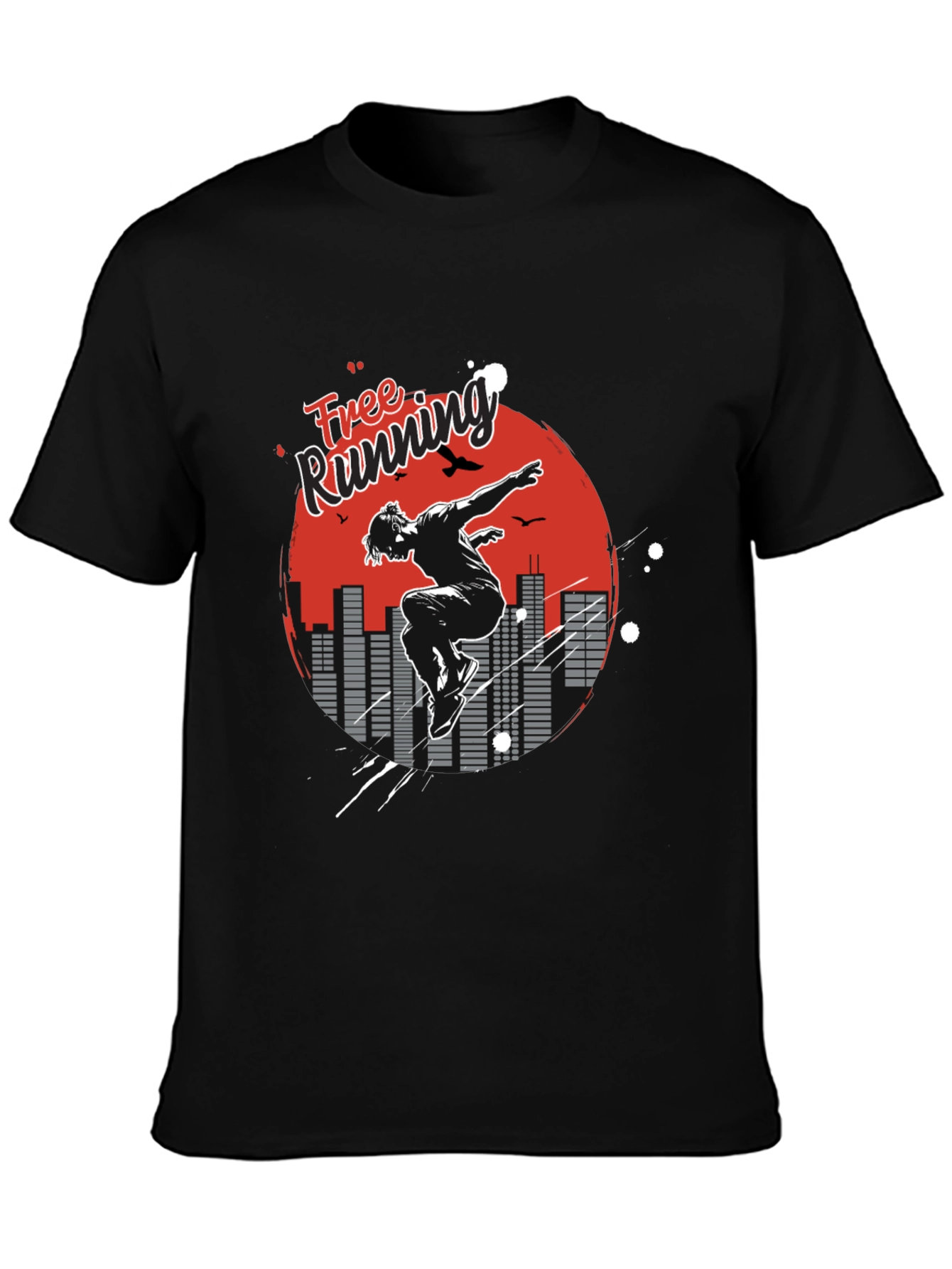 Free Running Graphic Tee - Urban Athlete Shirt