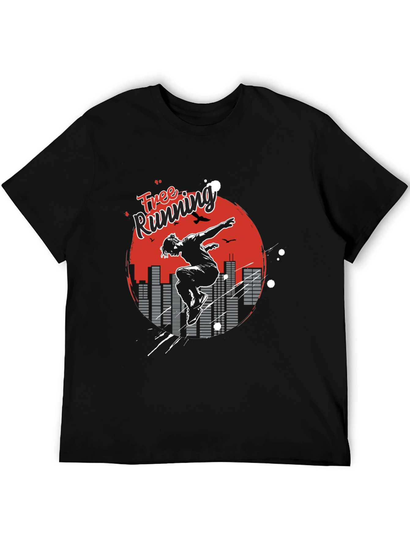 Free Running Graphic Tee - Urban Athlete Shirt