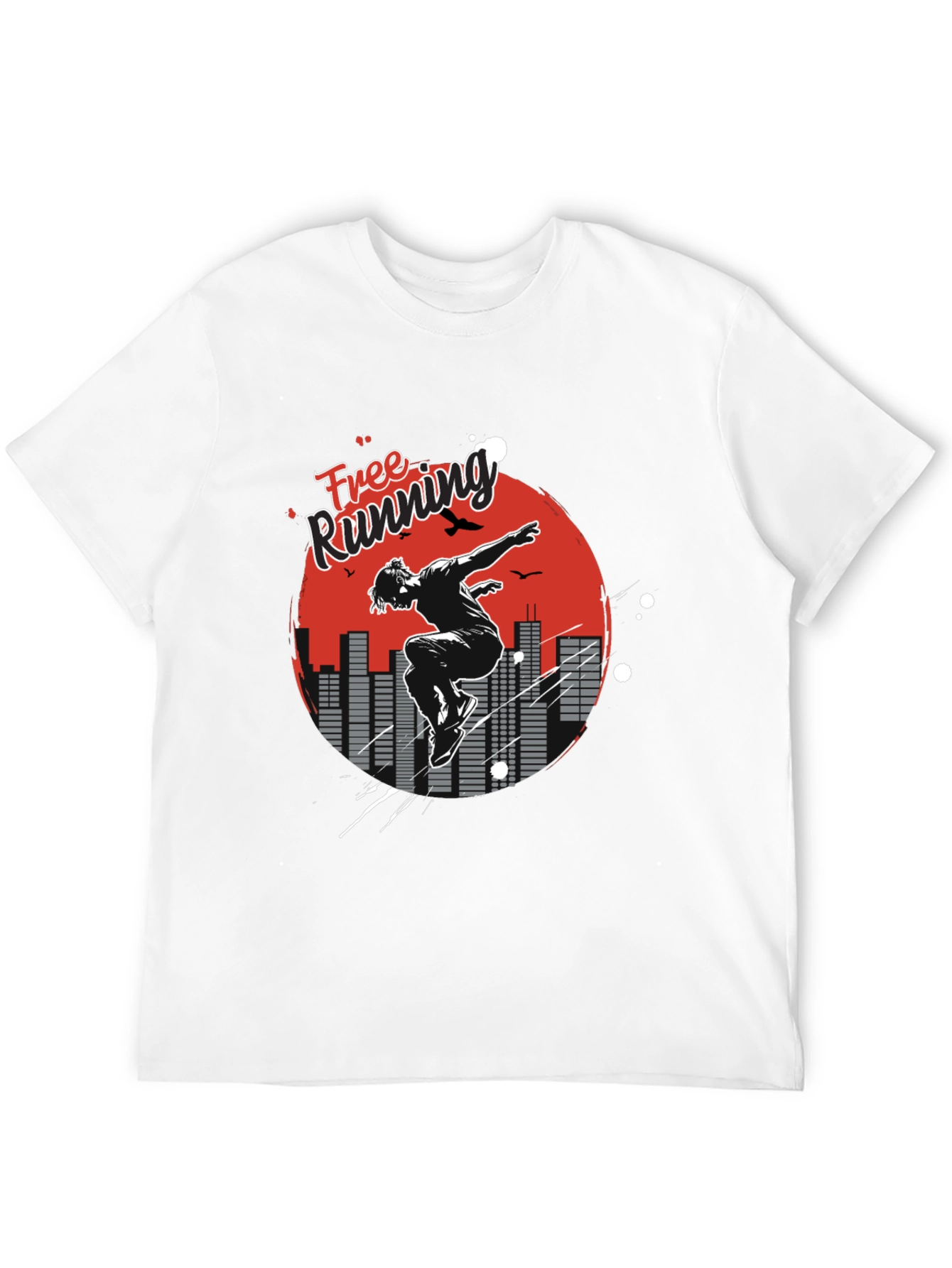 Free Running Graphic Tee - Urban Athlete Shirt