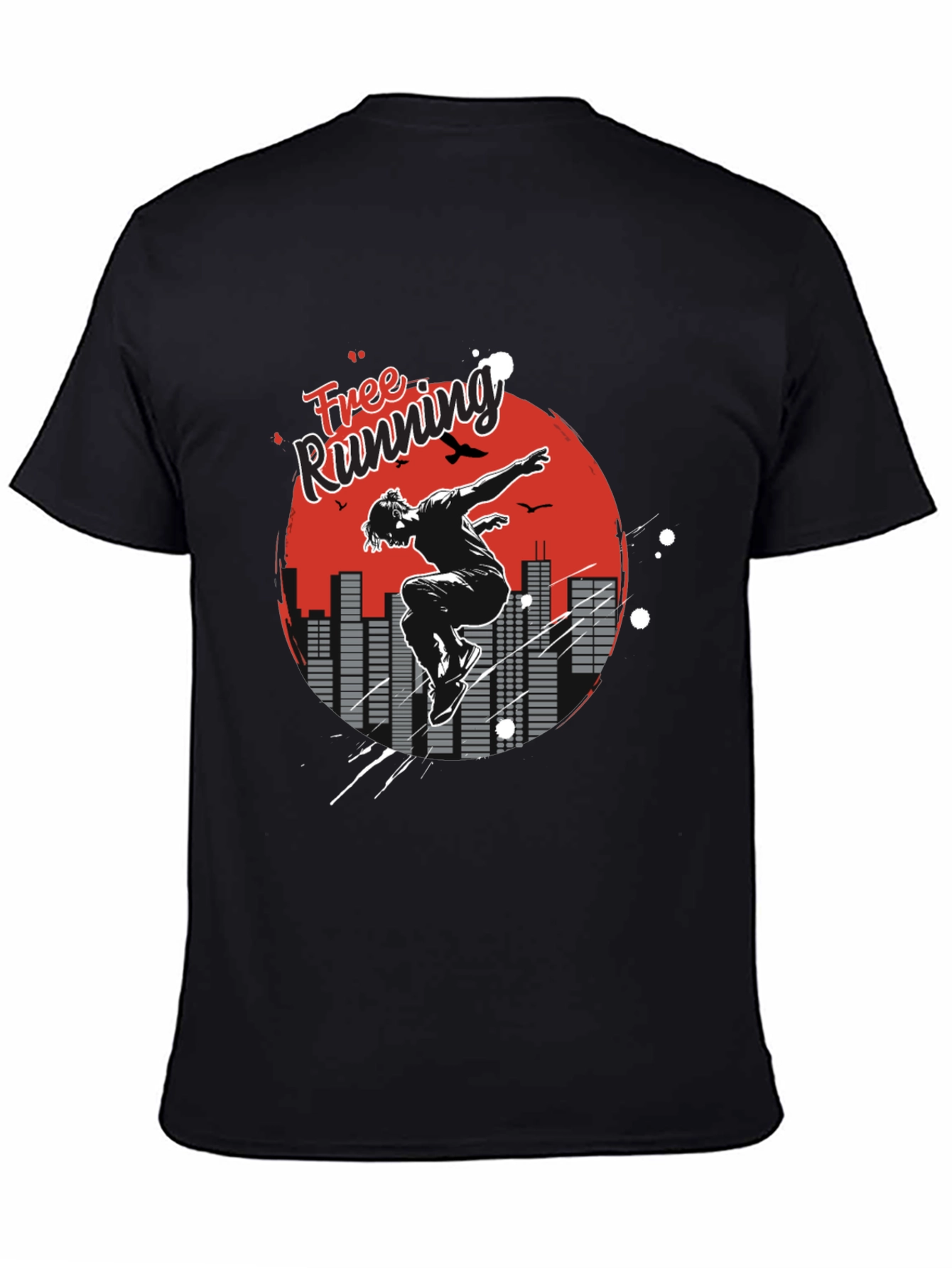 Free Running Graphic Tee - Urban Athlete Shirt