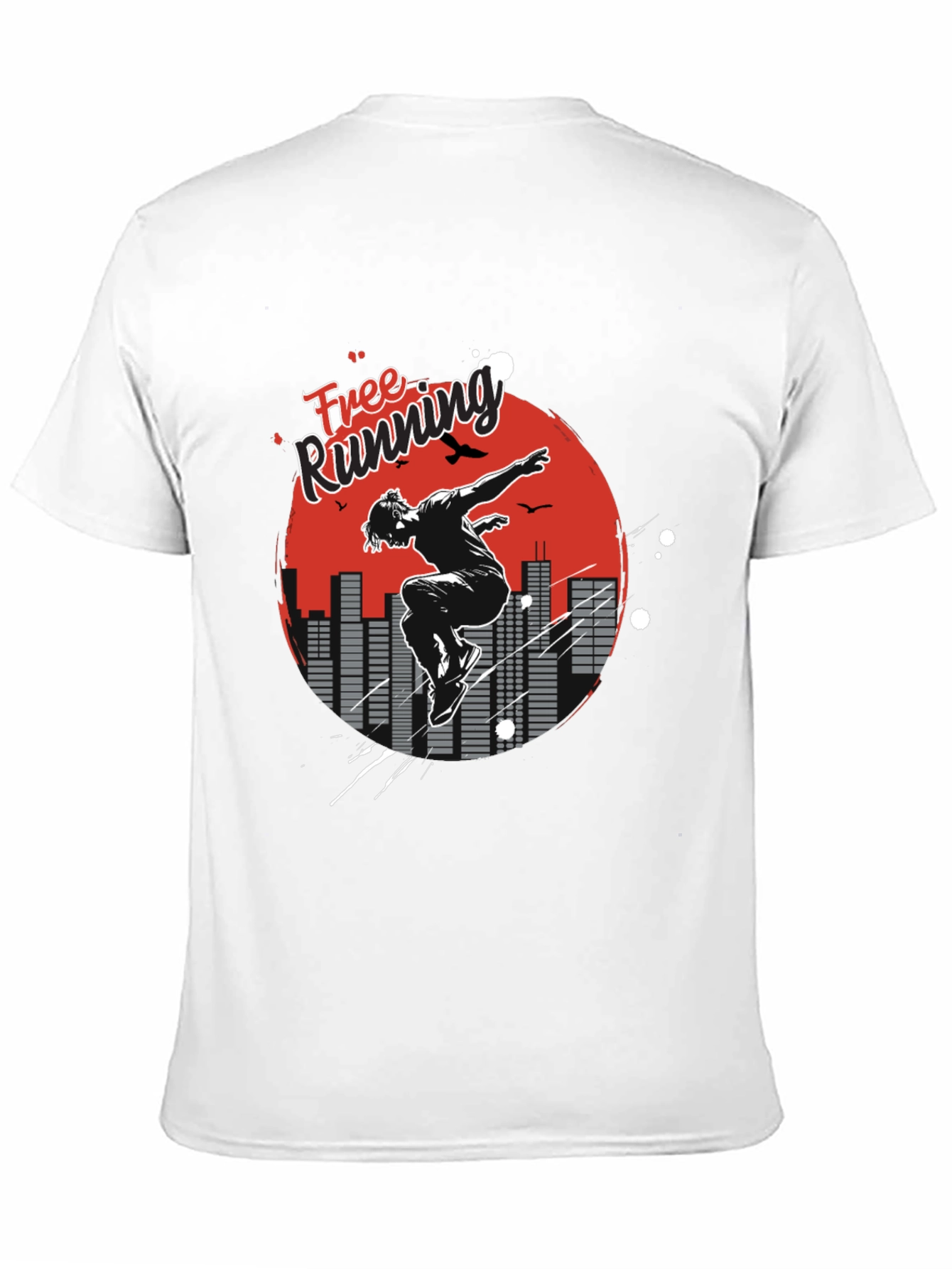 Free Running Graphic Tee - Urban Athlete Shirt