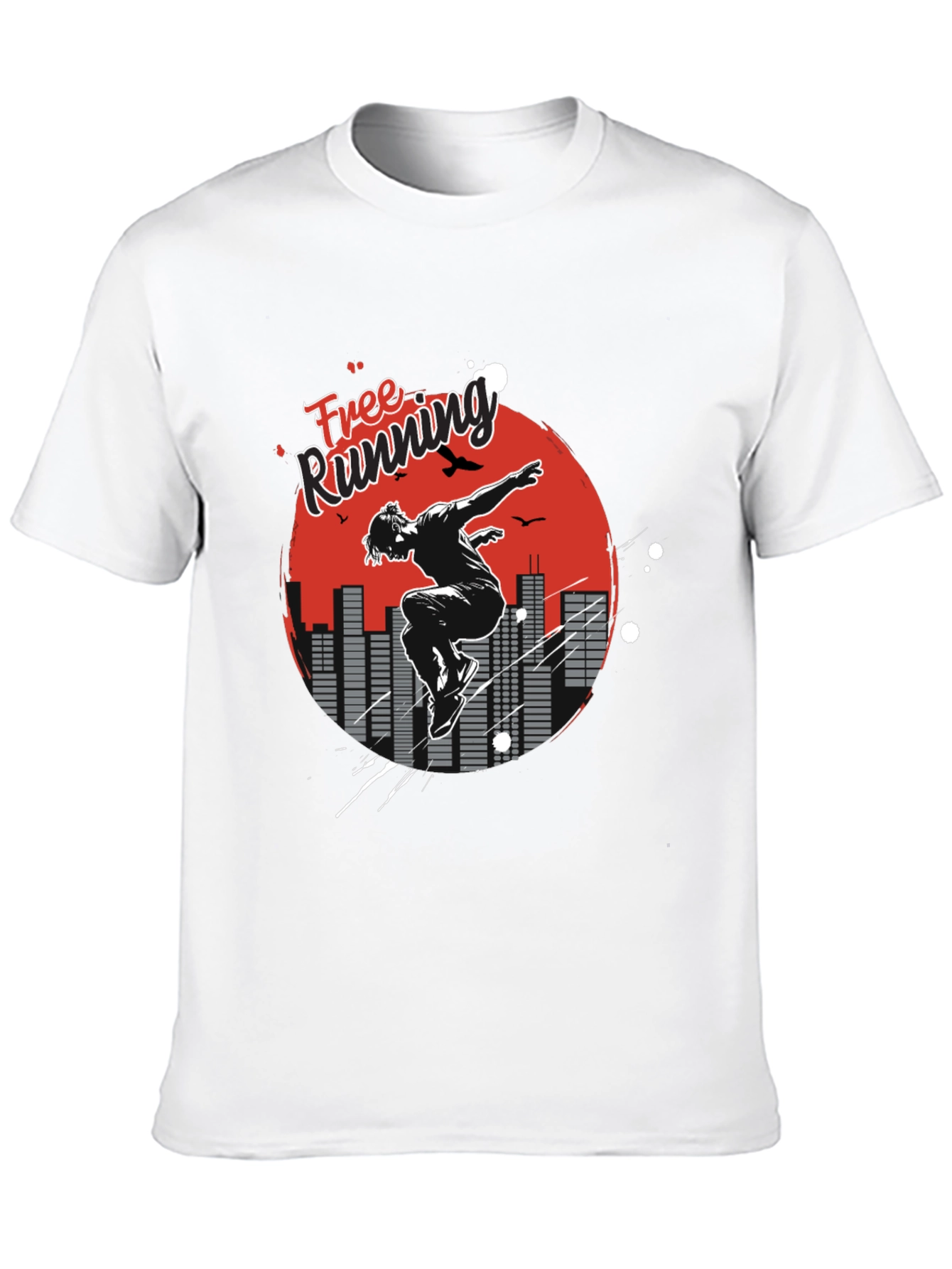 Free Running Graphic Tee - Urban Athlete Shirt