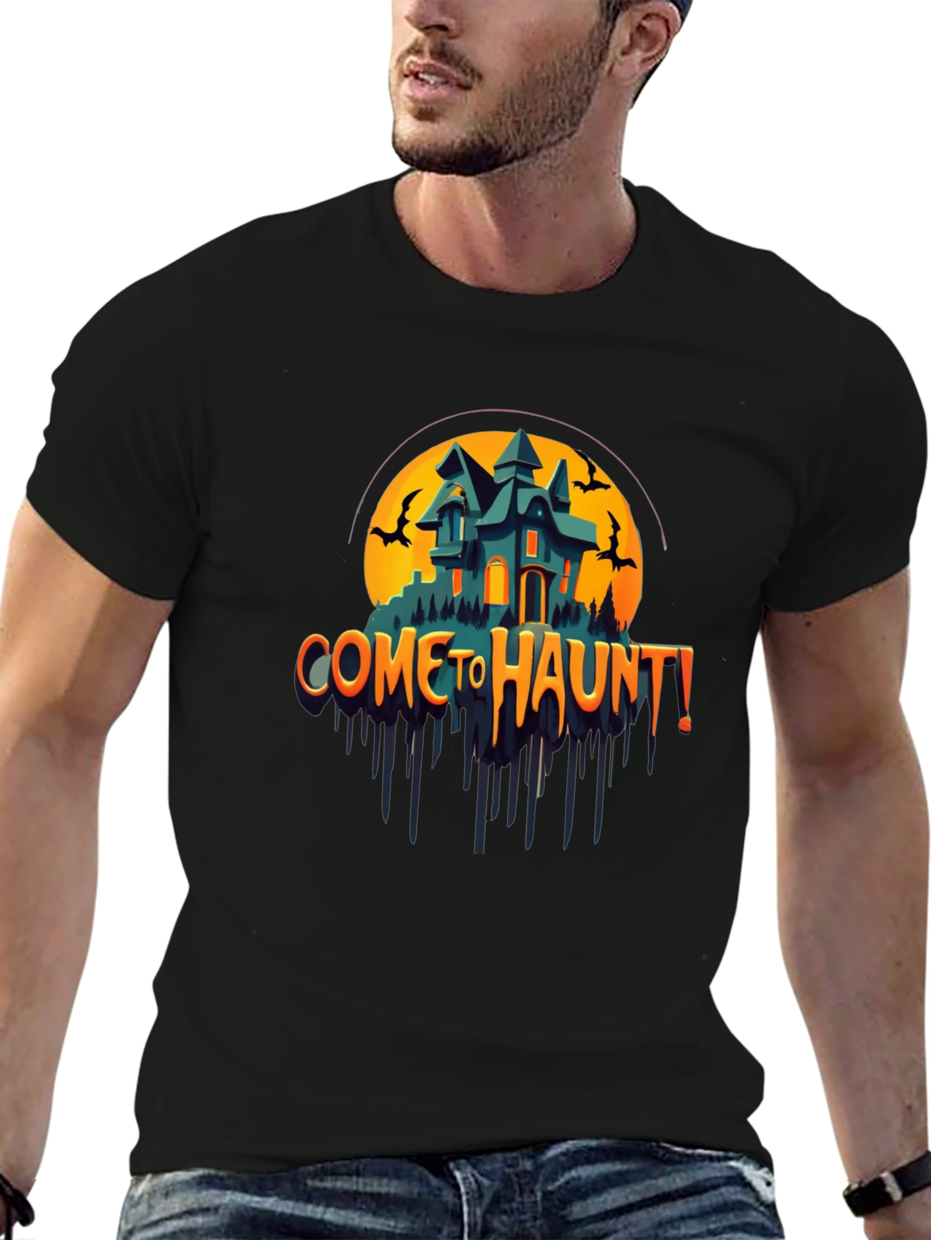 Come To Haunt! Halloween Graphic Tee