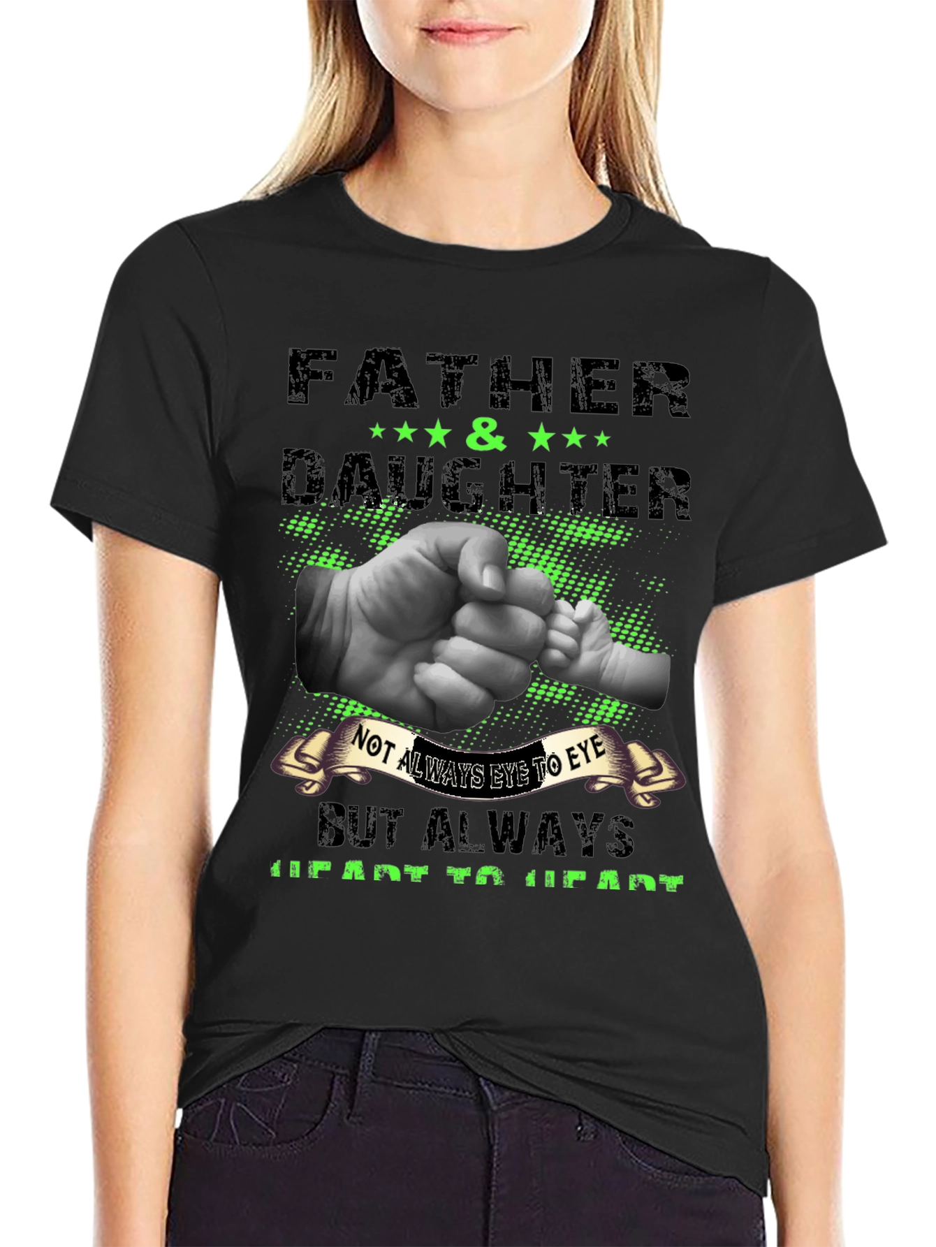 Father & Daughter Heart to Heart T-Shirt