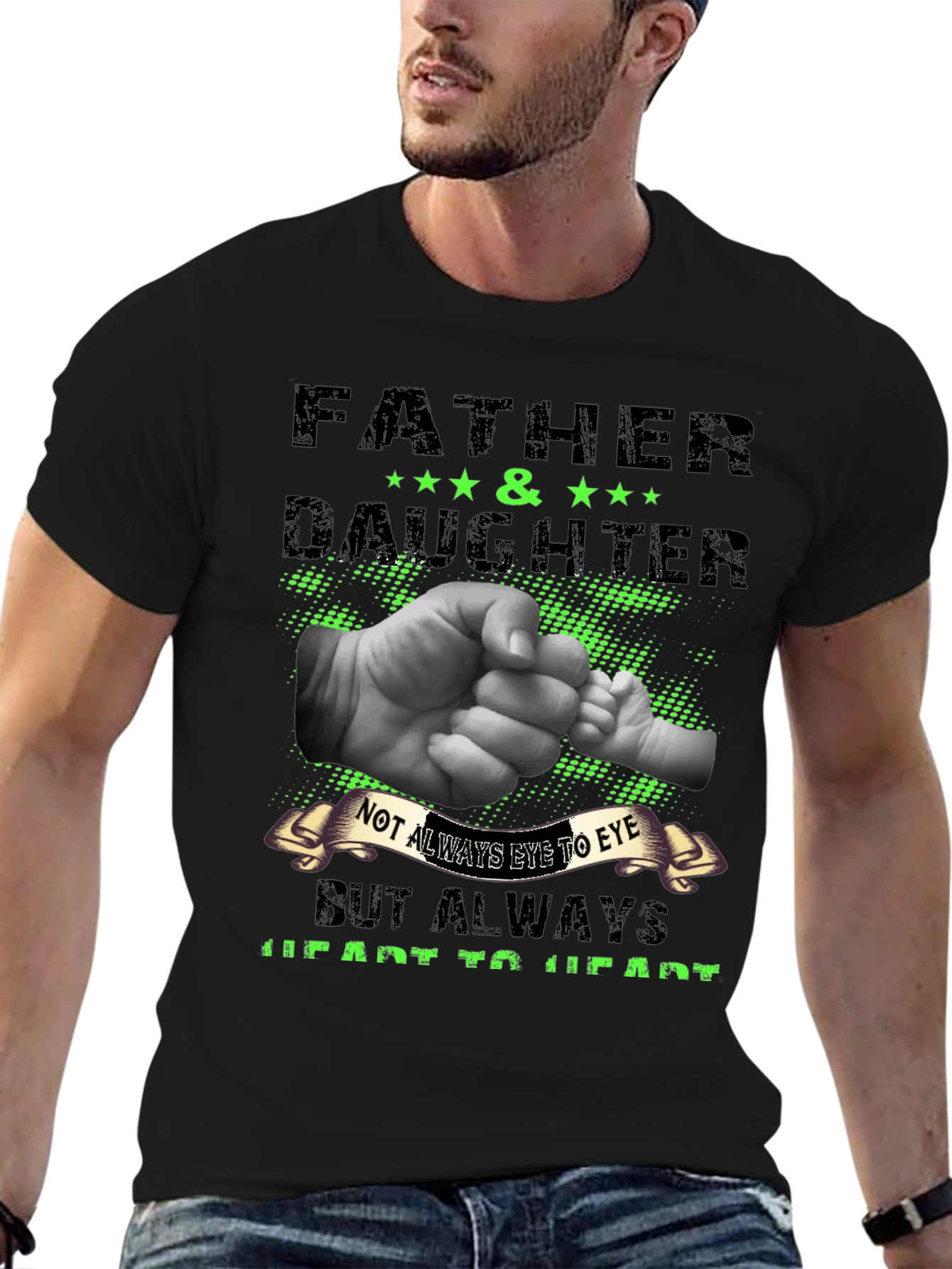 Father & Daughter Heart to Heart T-Shirt