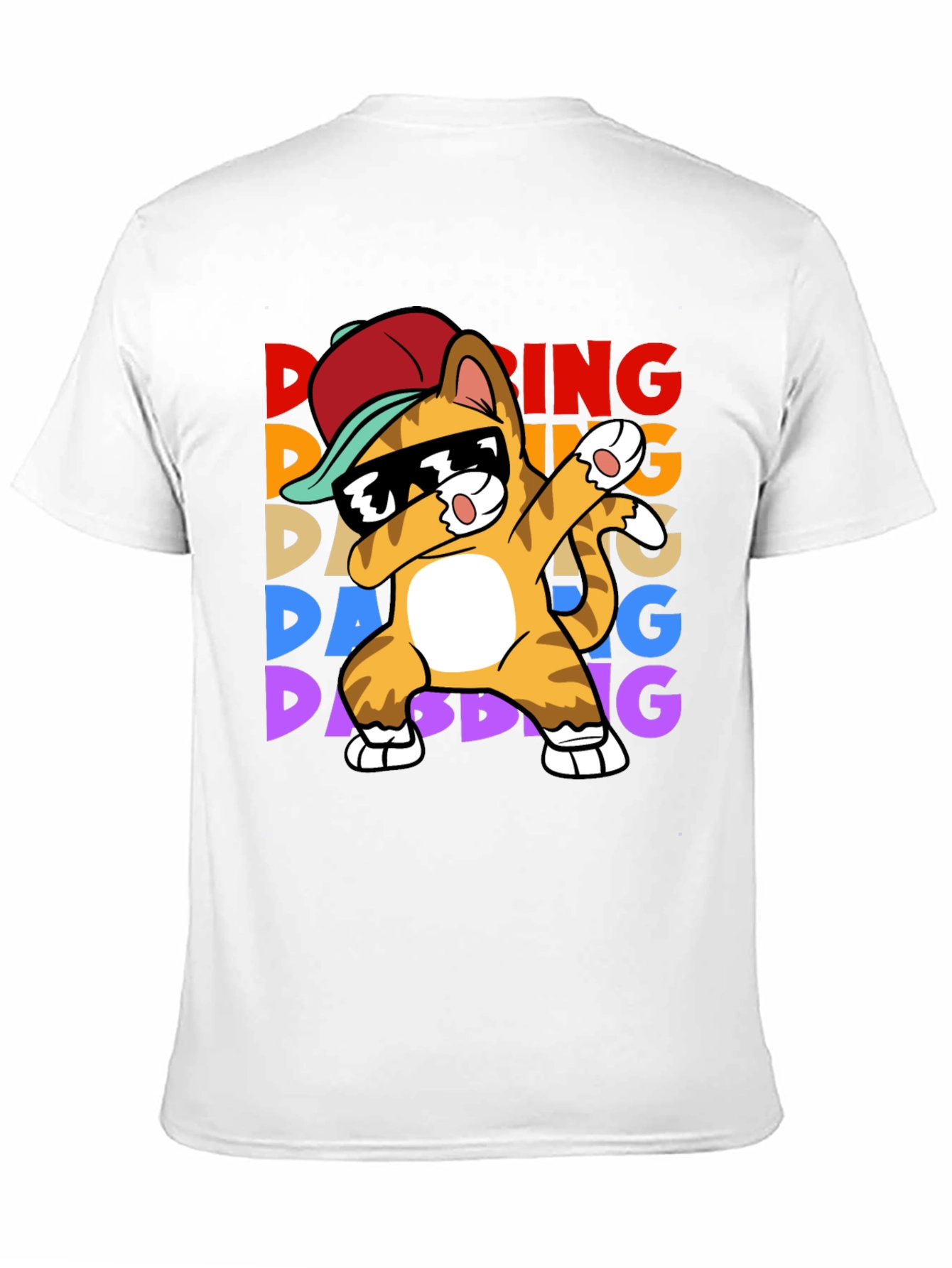 Dabbing Cat T-Shirt - Fun & Unique Design
